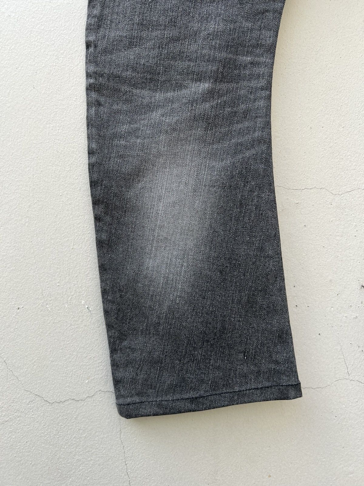 Attachment Attachment Japan Curved Leg Stretchable Cropped Denim Size US 30 / EU 46 - 19 Thumbnail