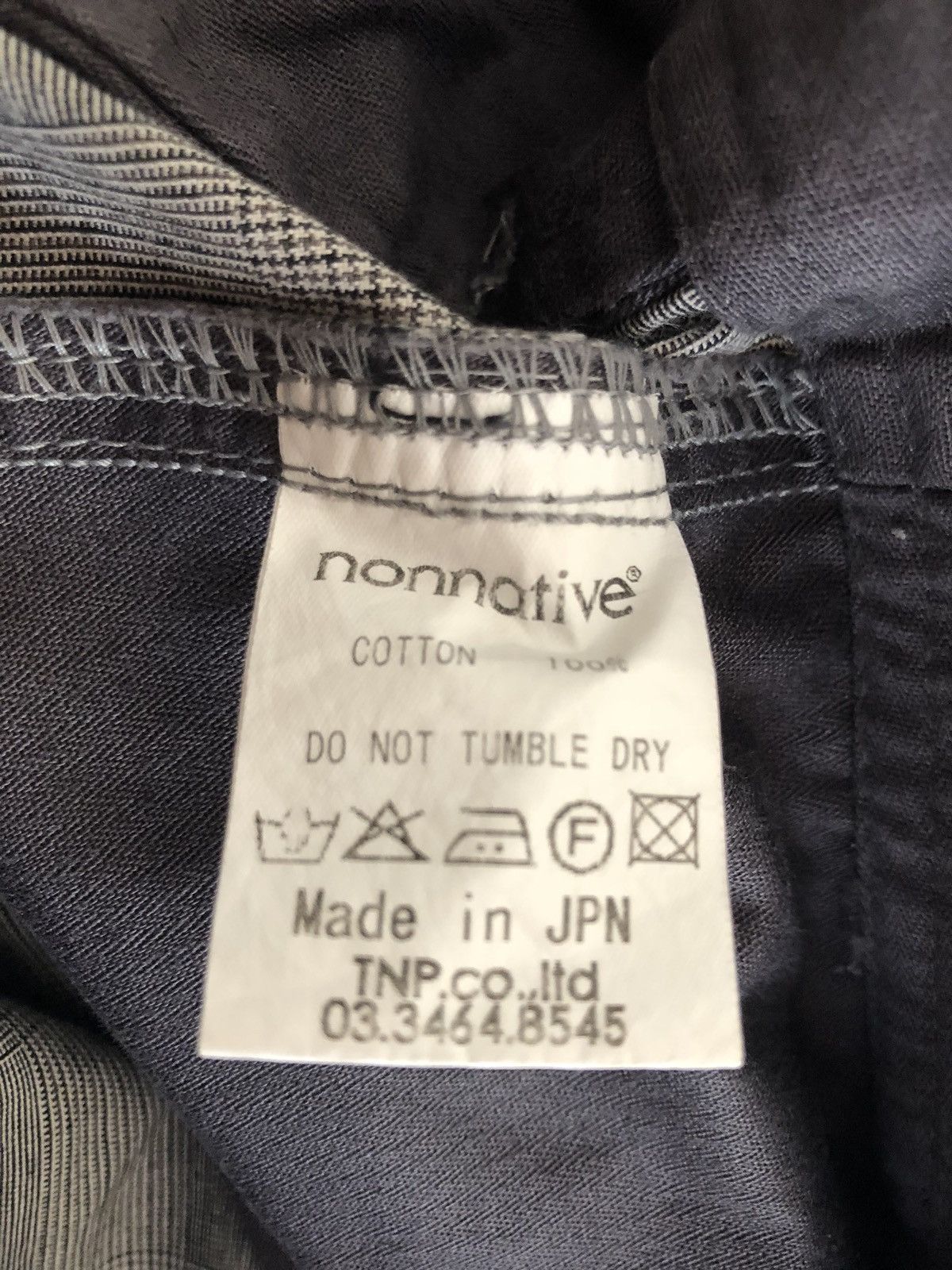 Nonnative Nonnative Japan Checks Durable Garments Trouser Pant Size US 31 - 18 Thumbnail