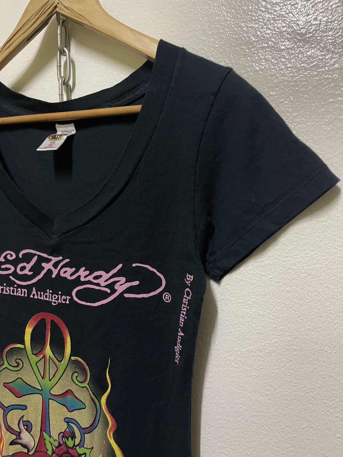Christian Audigier Ed Hardy T Shirt Short Sleeve USA Size M / US 6-8 / IT 42-44 - 4 Thumbnail