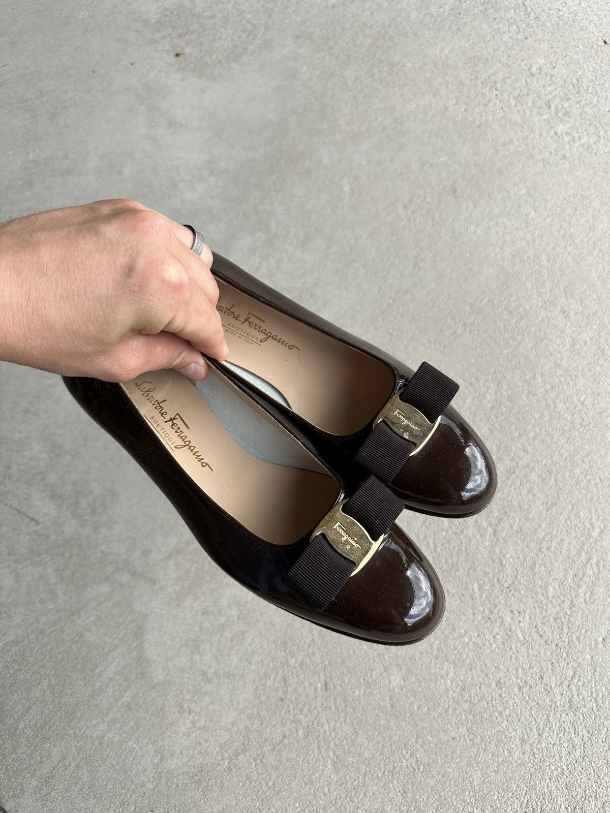 image of Salvatore Ferragamo Women’S Luxury Shoes, Women's (Size 8.5)