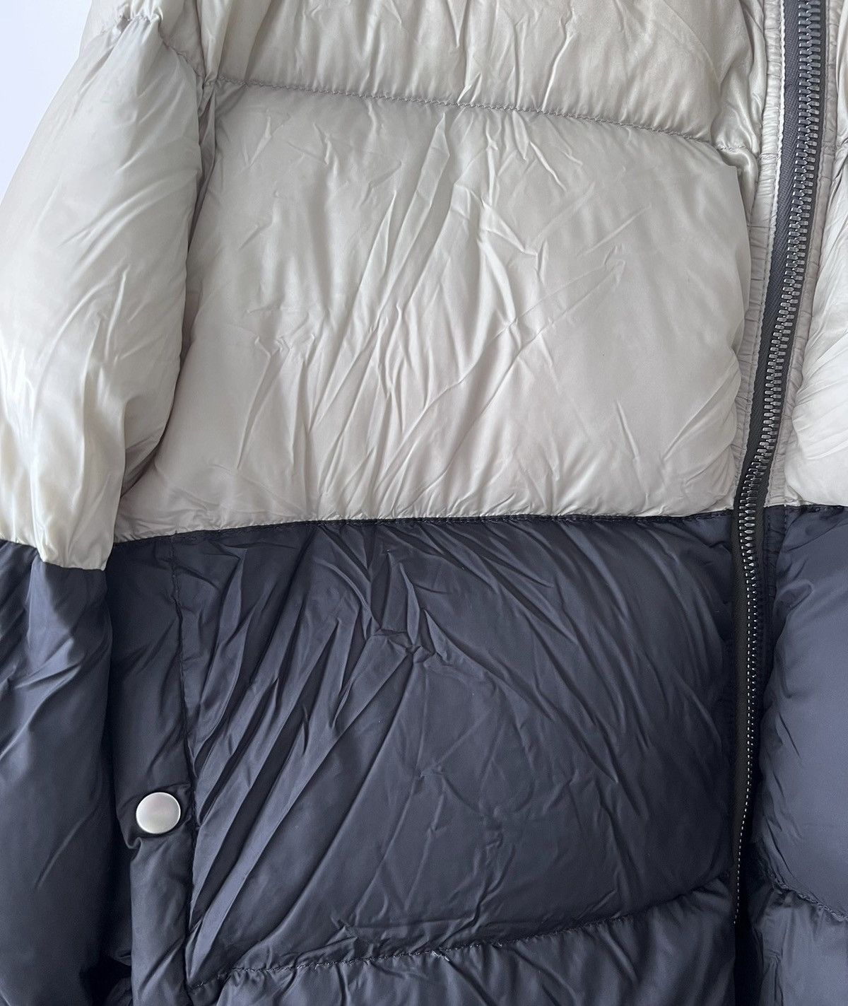 Rick Owens Rick Owens ro classic colorblocked loose goose down jacket Size US M / EU 48-50 / 2 - 2 Thumbnail