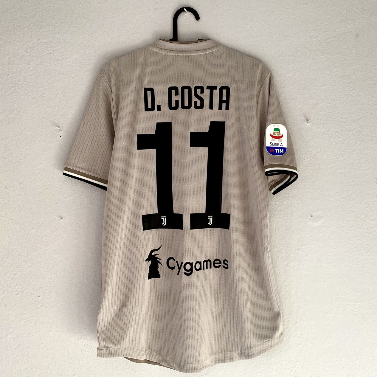 Adidas 2018 2019 GAME ISSUE Juventus Costa Adidas Soccer Jersey Kit Size US M / EU 48-50 / 2 - 10 Thumbnail