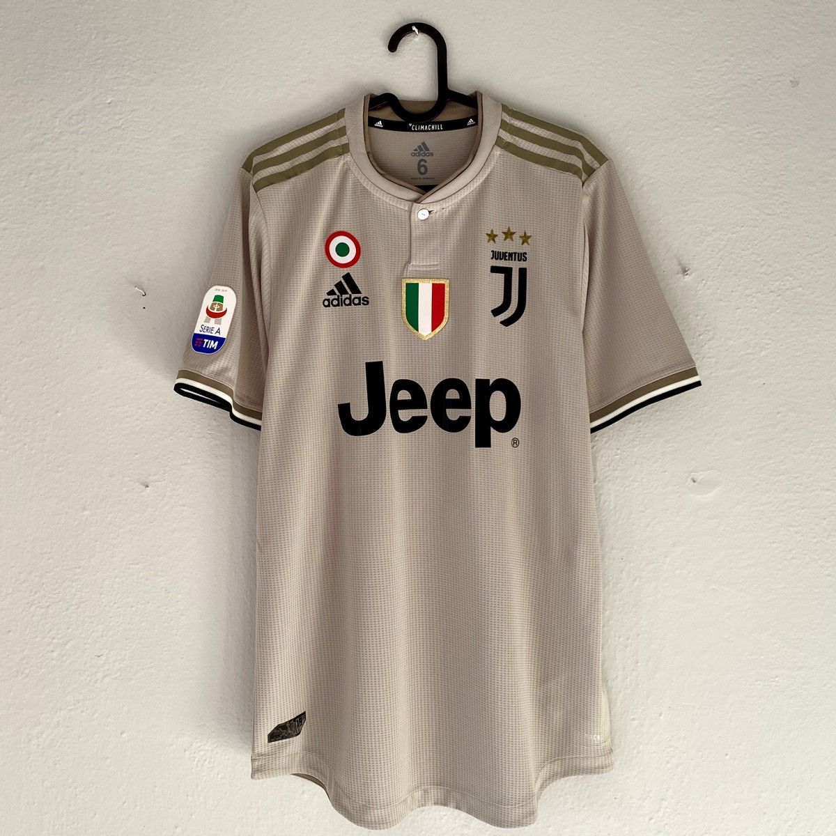 Adidas 2018 2019 GAME ISSUE Juventus Costa Adidas Soccer Jersey Kit Size US M / EU 48-50 / 2 - 4 Thumbnail