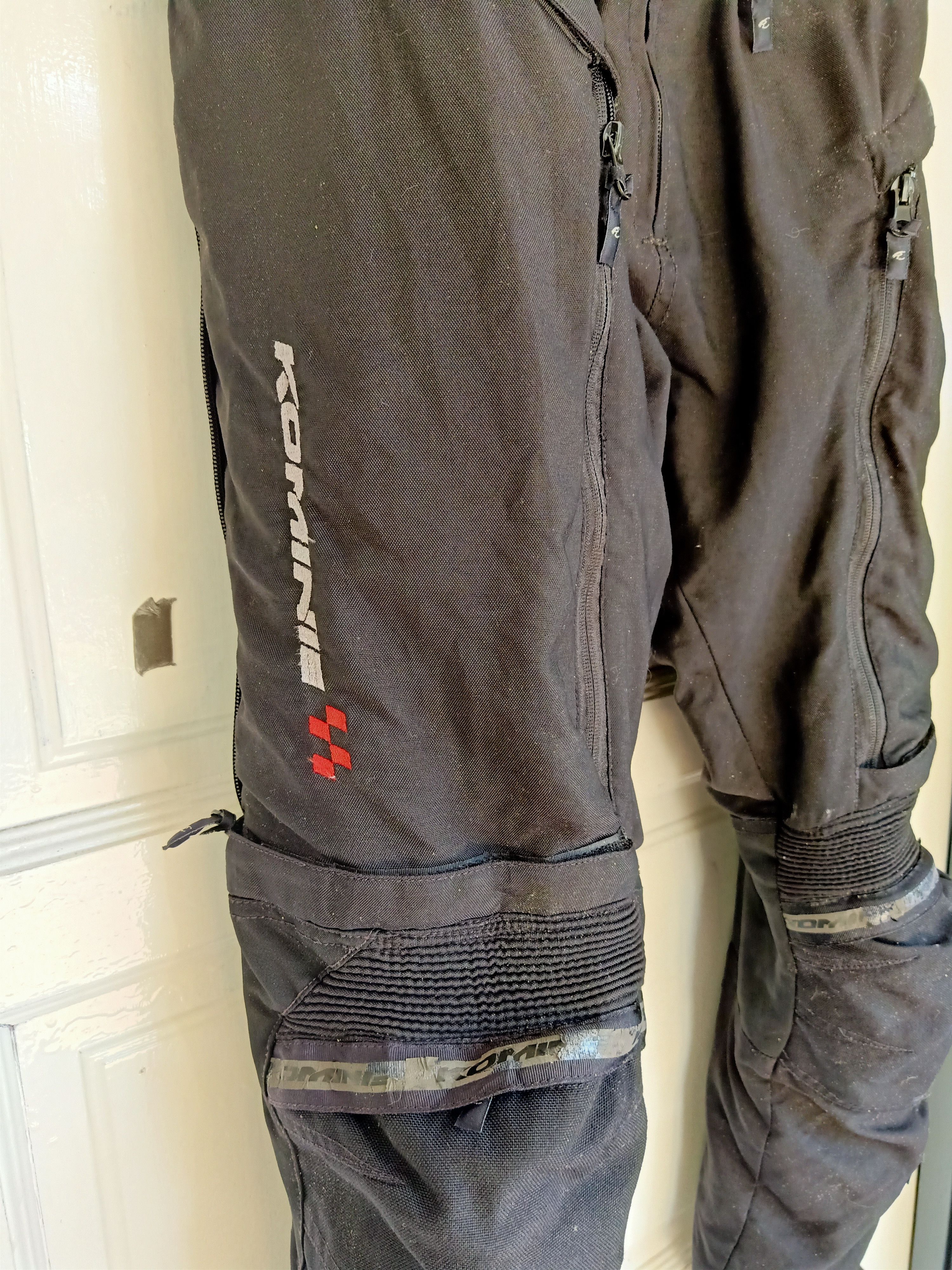 Japanese Brand Komine Racing Padding Biker Pants Size US 34 / EU 50 - 7 Thumbnail