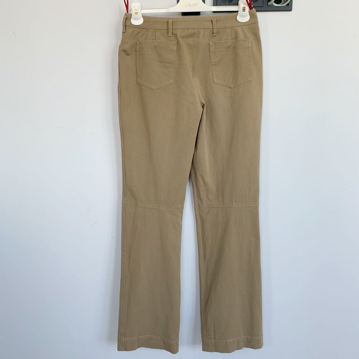 Prada PRADA Pants Trousers Red Tab Cotton Beige Pockets Sport Size US 28 / EU 44 - 7 Thumbnail