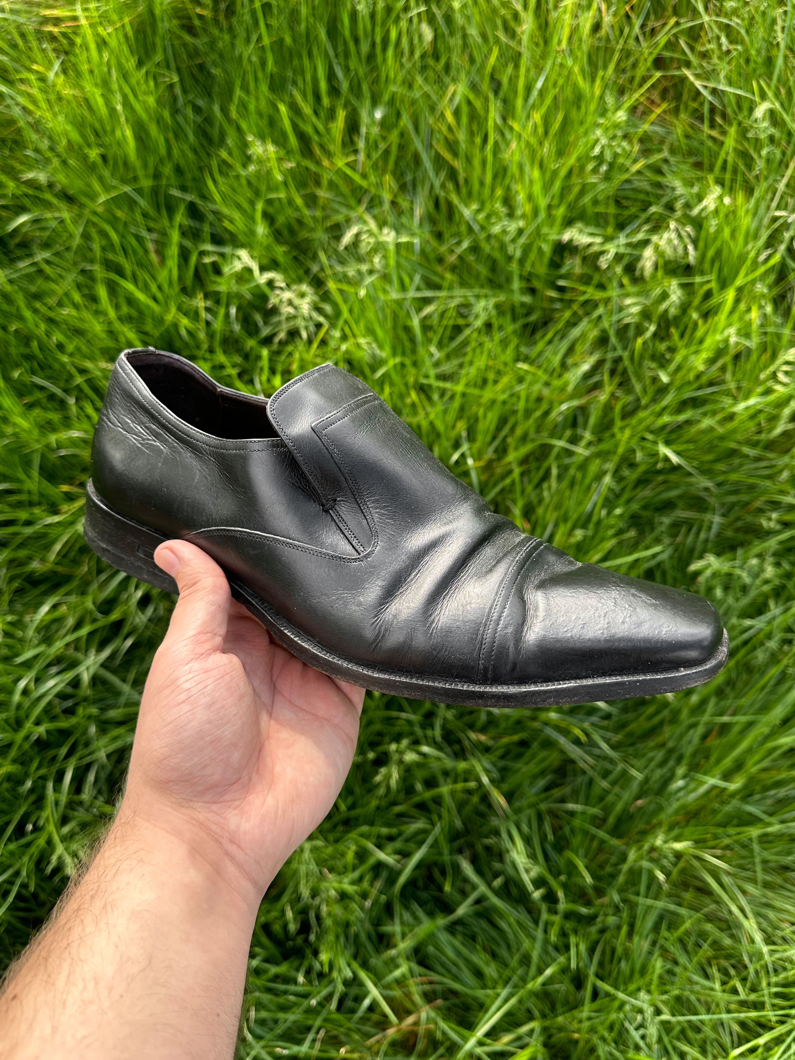 All Blacks x Gucci Formal Shoes Leather Loafers Vintage 90's Tom Ford in Black, Men's (Size 9.5)