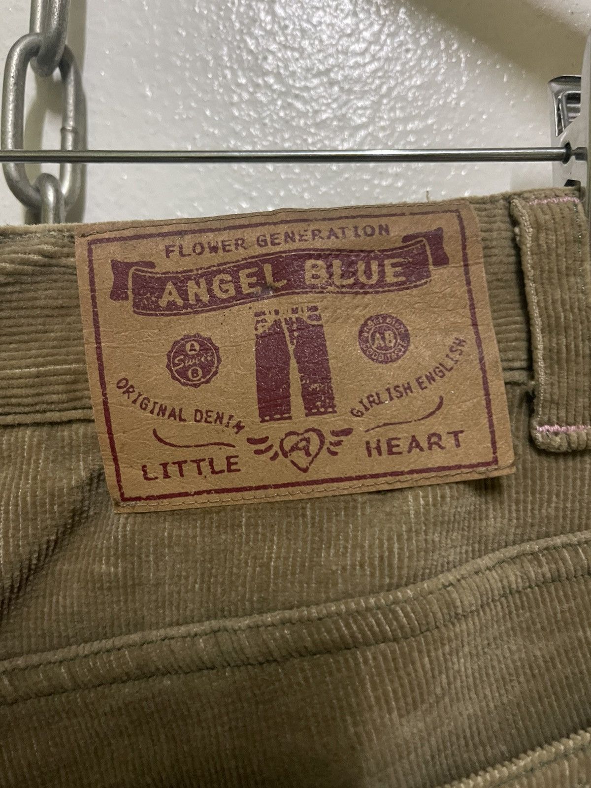 Angel Blue Angel Blue Corduroy Pants Patches Size 26" / US 2 / IT 38 - 17 Thumbnail