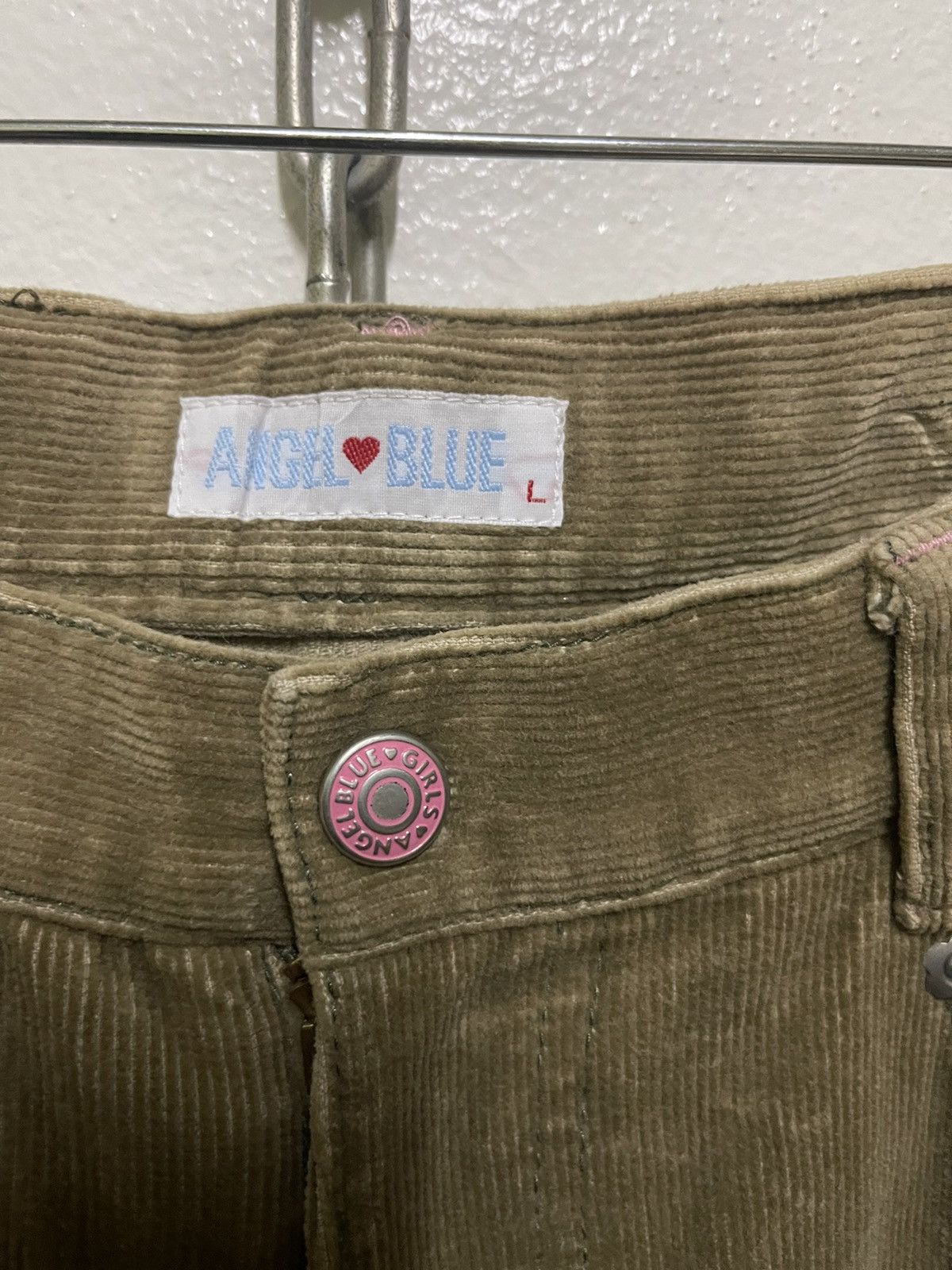 Angel Blue Angel Blue Corduroy Pants Patches Size 26" / US 2 / IT 38 - 9 Thumbnail
