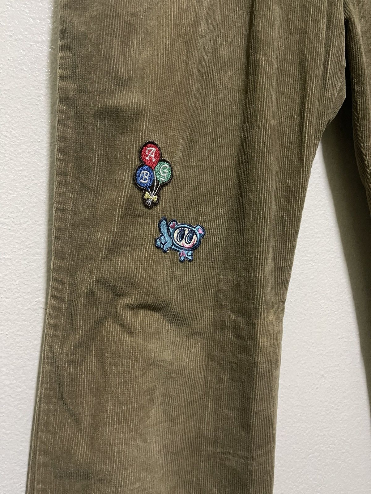Angel Blue Angel Blue Corduroy Pants Patches Size 26" / US 2 / IT 38 - 3 Thumbnail