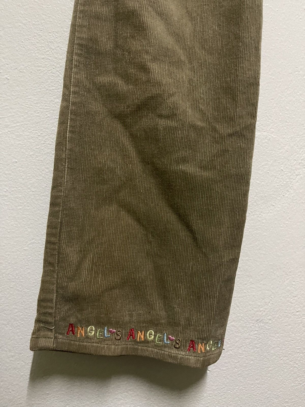 Angel Blue Angel Blue Corduroy Pants Patches Size 26" / US 2 / IT 38 - 4 Thumbnail