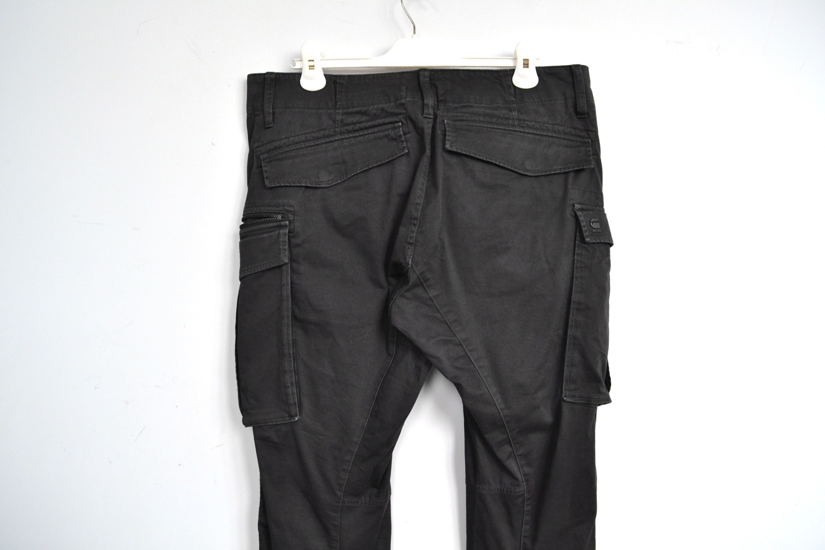 G-Star G Star Cargo Pants Trousers Rovic Zip 3D Tapered Size US 34 / EU 50 - 6 Thumbnail