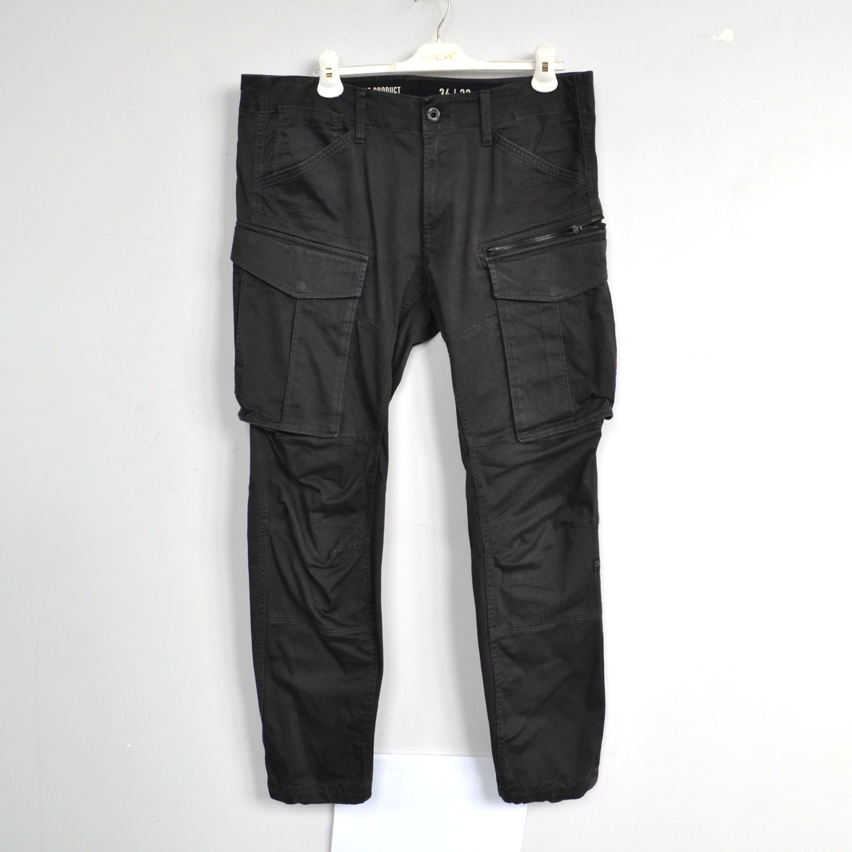 G-Star G Star Cargo Pants Trousers Rovic Zip 3D Tapered Size US 34 / EU 50 - 2 Thumbnail