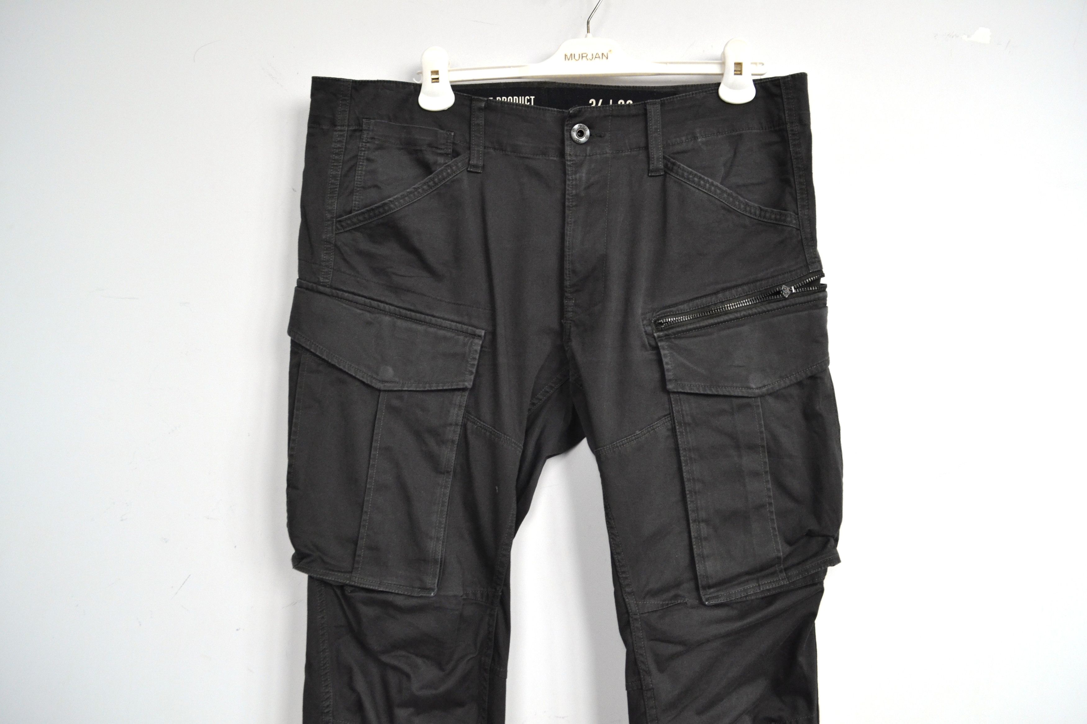 G-Star G Star Cargo Pants Trousers Rovic Zip 3D Tapered Size US 34 / EU 50 - 3 Thumbnail