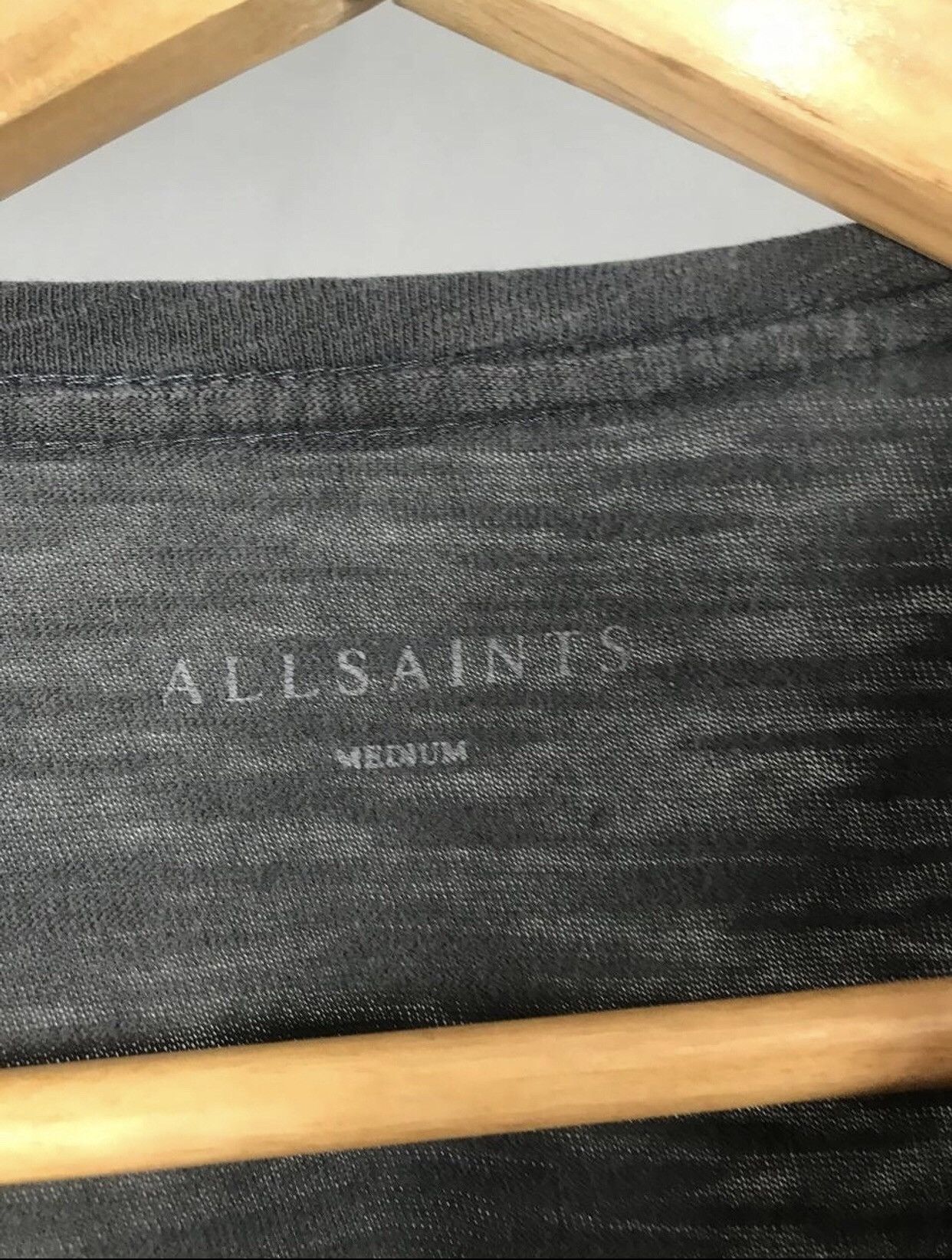 Allsaints Allsaints Luxury Streetwear Gray Tee Size US M / EU 48-50 / 2 - 4 Thumbnail