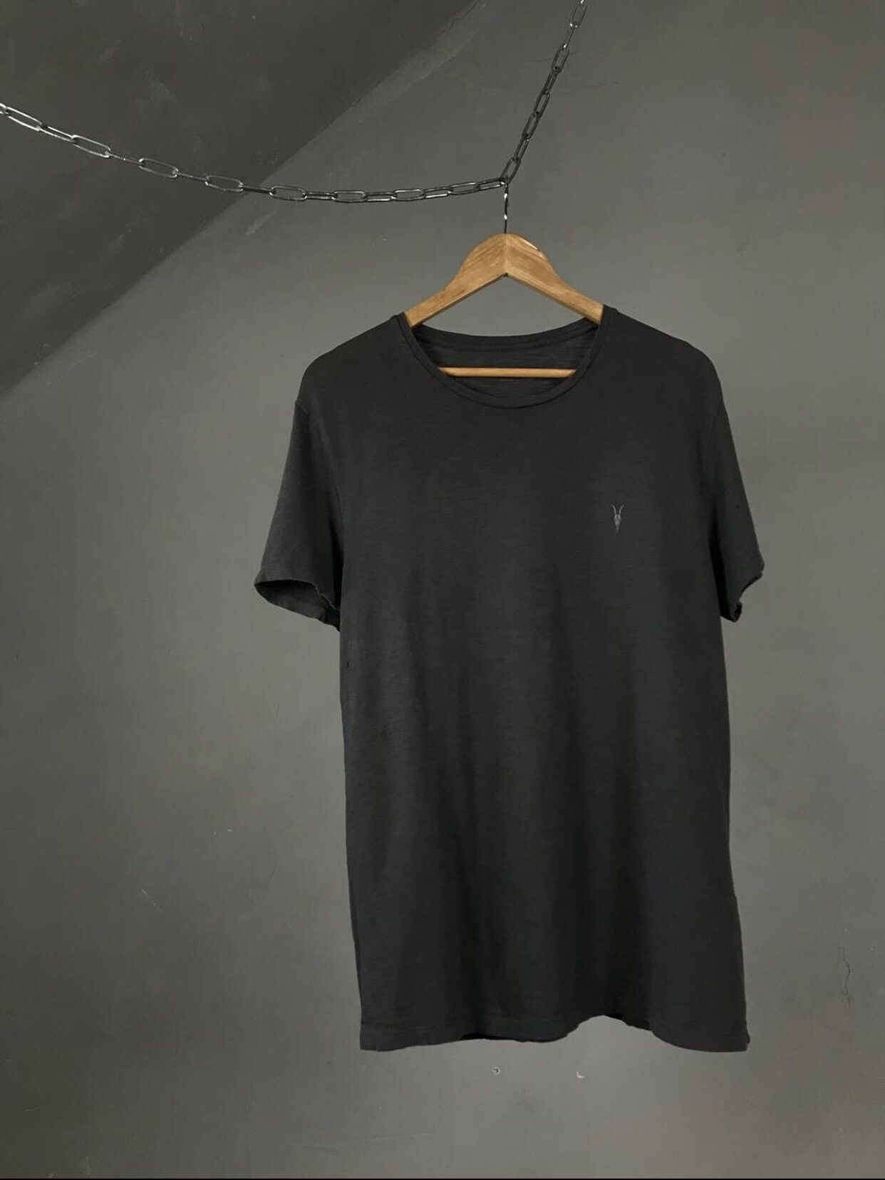 Allsaints Allsaints Luxury Streetwear Gray Tee Size US M / EU 48-50 / 2 - 1 Thumbnail