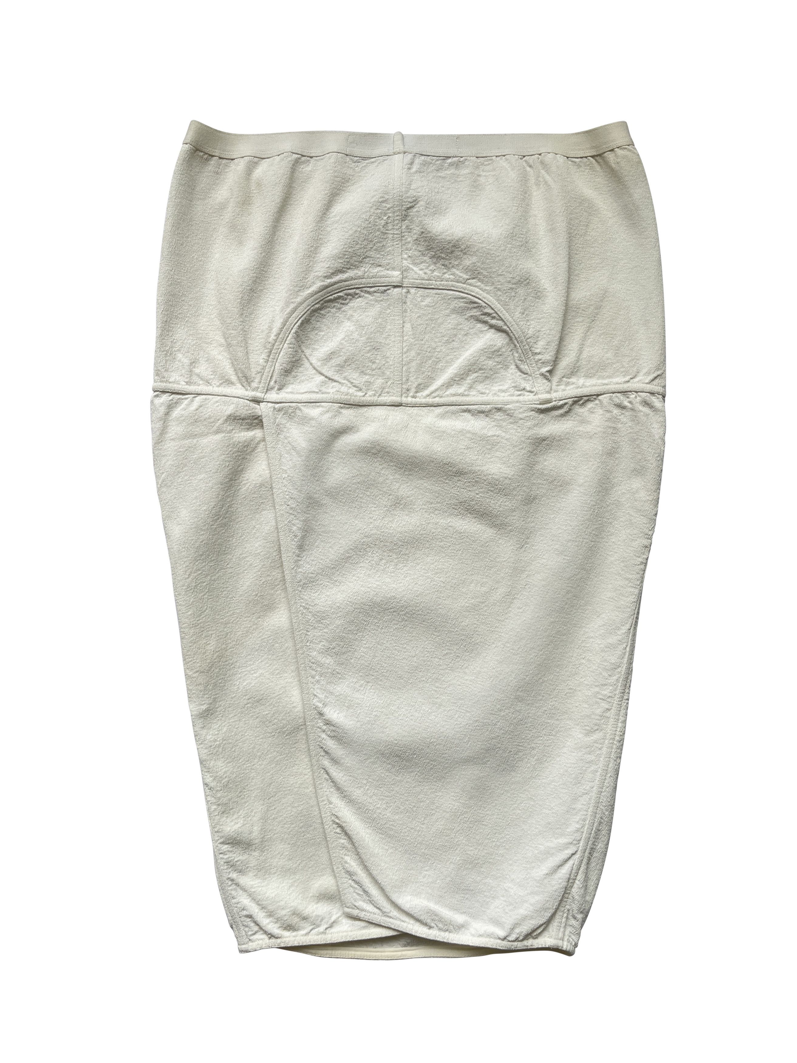 Rick Owens ⚡️QUICK SALE⚡️2017 Rick Owens Walrus White Skirt Size 30" / US 8 / IT 44 - 2 Thumbnail