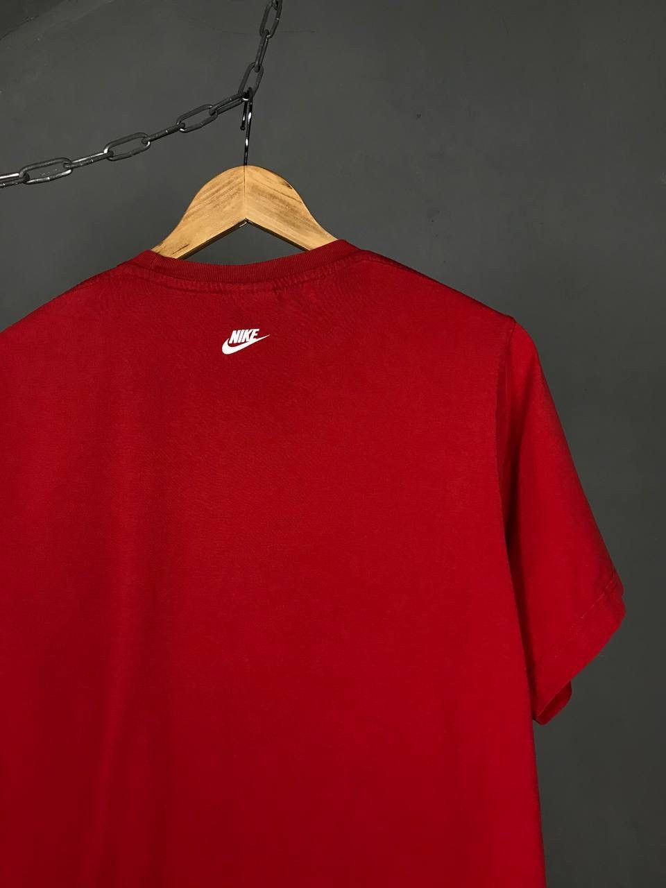 Nike × Vintage Nike swoosh streetwear vintage center logo tee Size US M / EU 48-50 / 2 - 6 Thumbnail