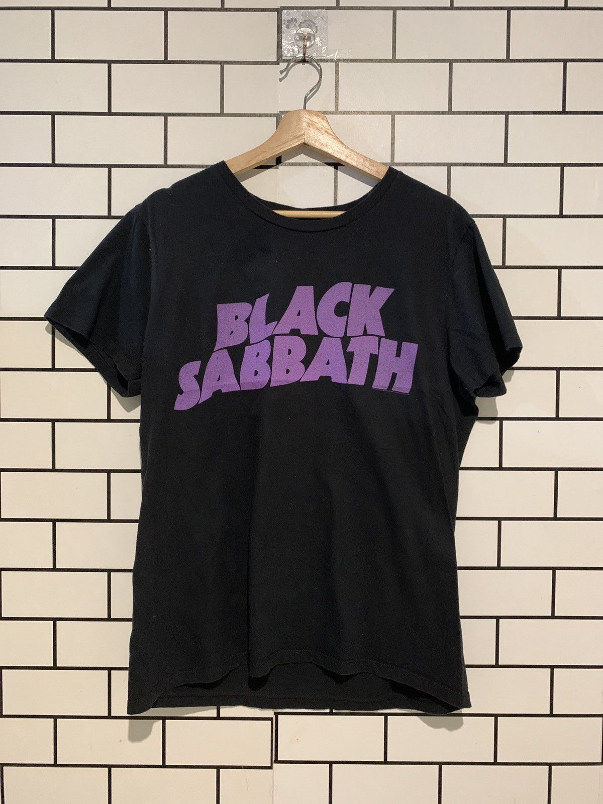 image of Band Tees x Rock Band Black Sabbath Am1, Men's (Size Large)