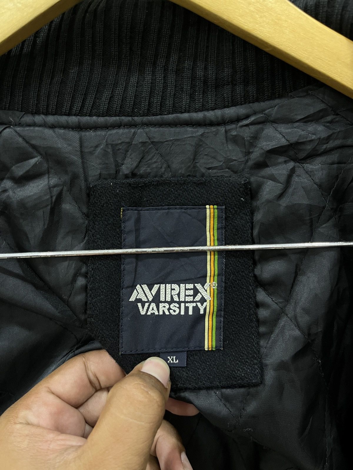 Avirex (Llll). AVIREX CROSS BONES SKULL VARSITY JACKET Size US M / EU 48-50 / 2 - 8 Thumbnail