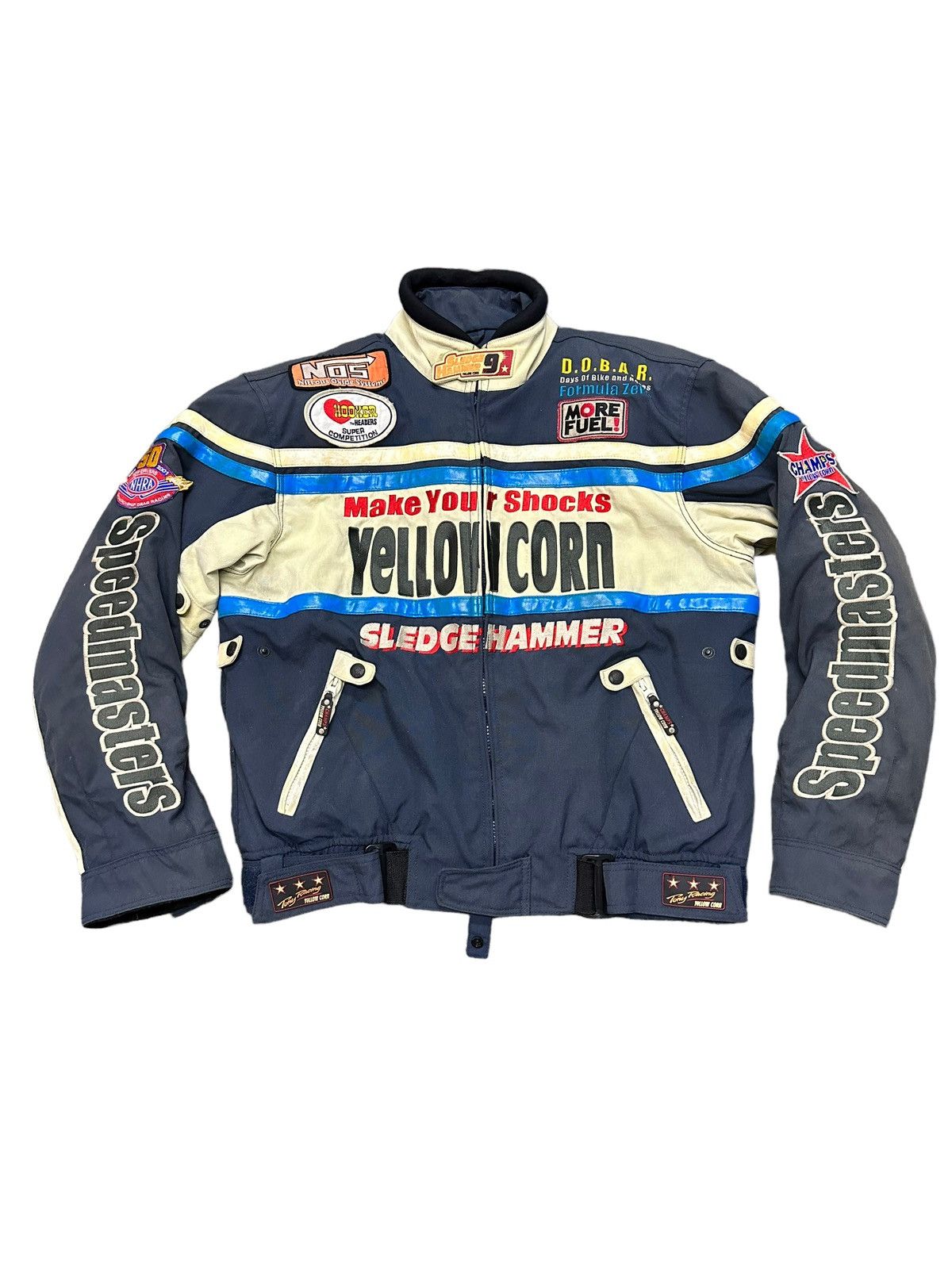 Racing Vintage Yellow Corn Riding Jacket Sponsor Patch | Grailed