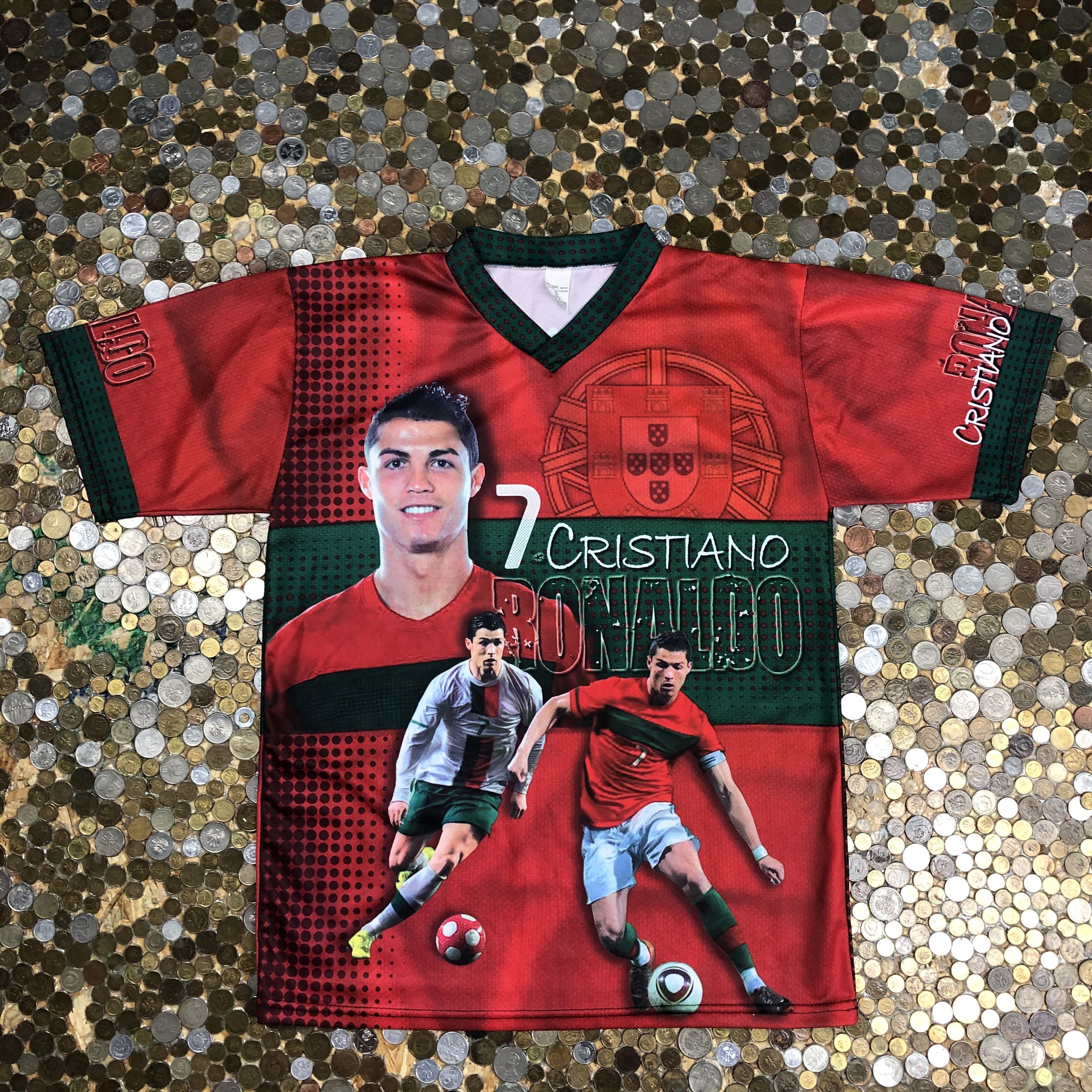 Cristiano Ronaldo Vintage Tee Shirt - Corkyshirt