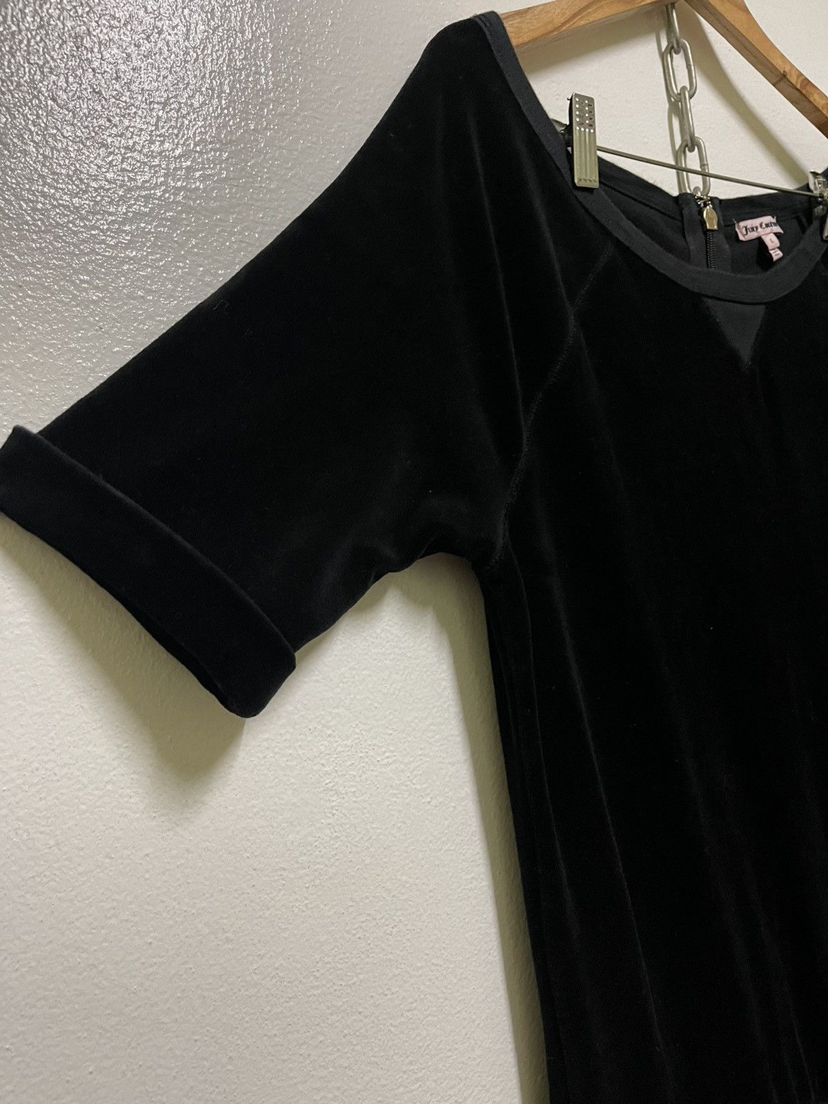 Designer × Juicy Couture Juicy Culture Velvet Jumpsuit Size 34" / US 12 / IT 48 - 3 Thumbnail