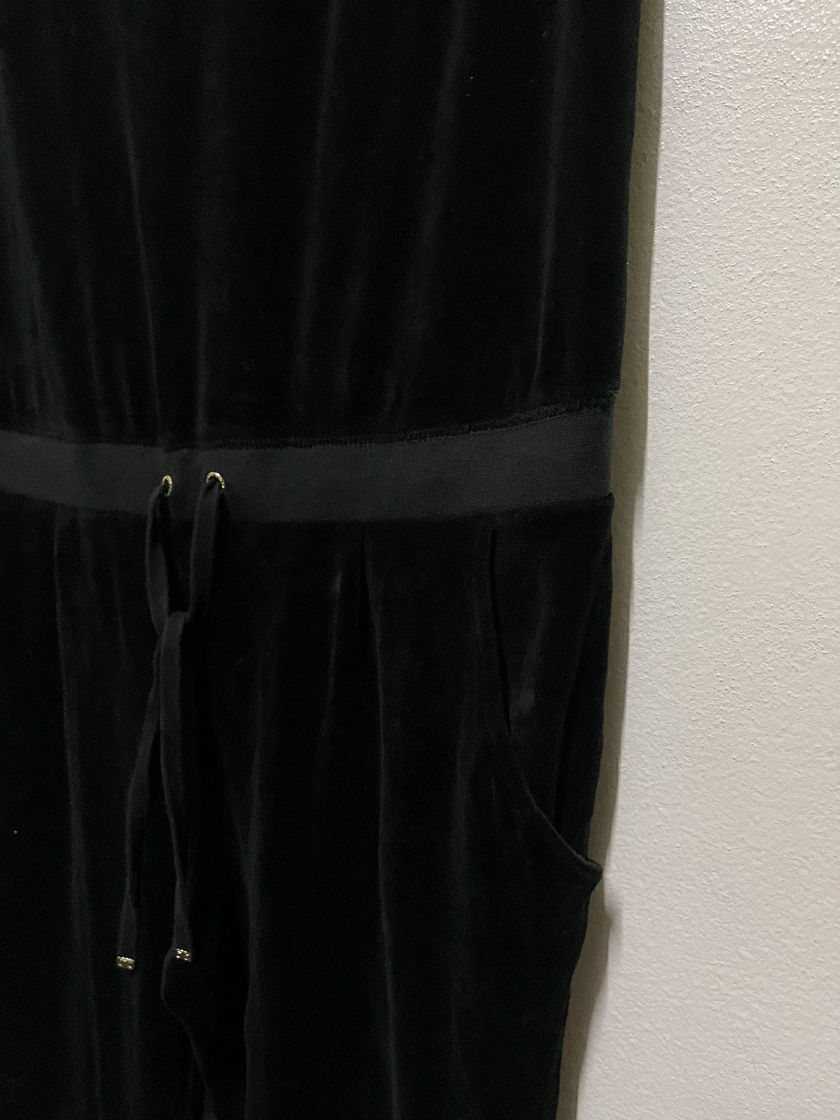 Designer × Juicy Couture Juicy Culture Velvet Jumpsuit Size 34" / US 12 / IT 48 - 6 Thumbnail