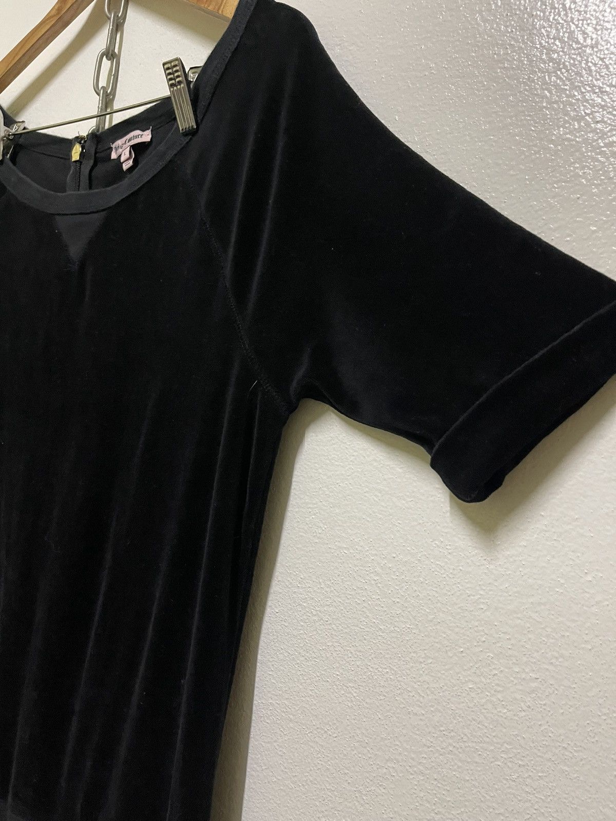 Designer × Juicy Couture Juicy Culture Velvet Jumpsuit Size 34" / US 12 / IT 48 - 5 Thumbnail