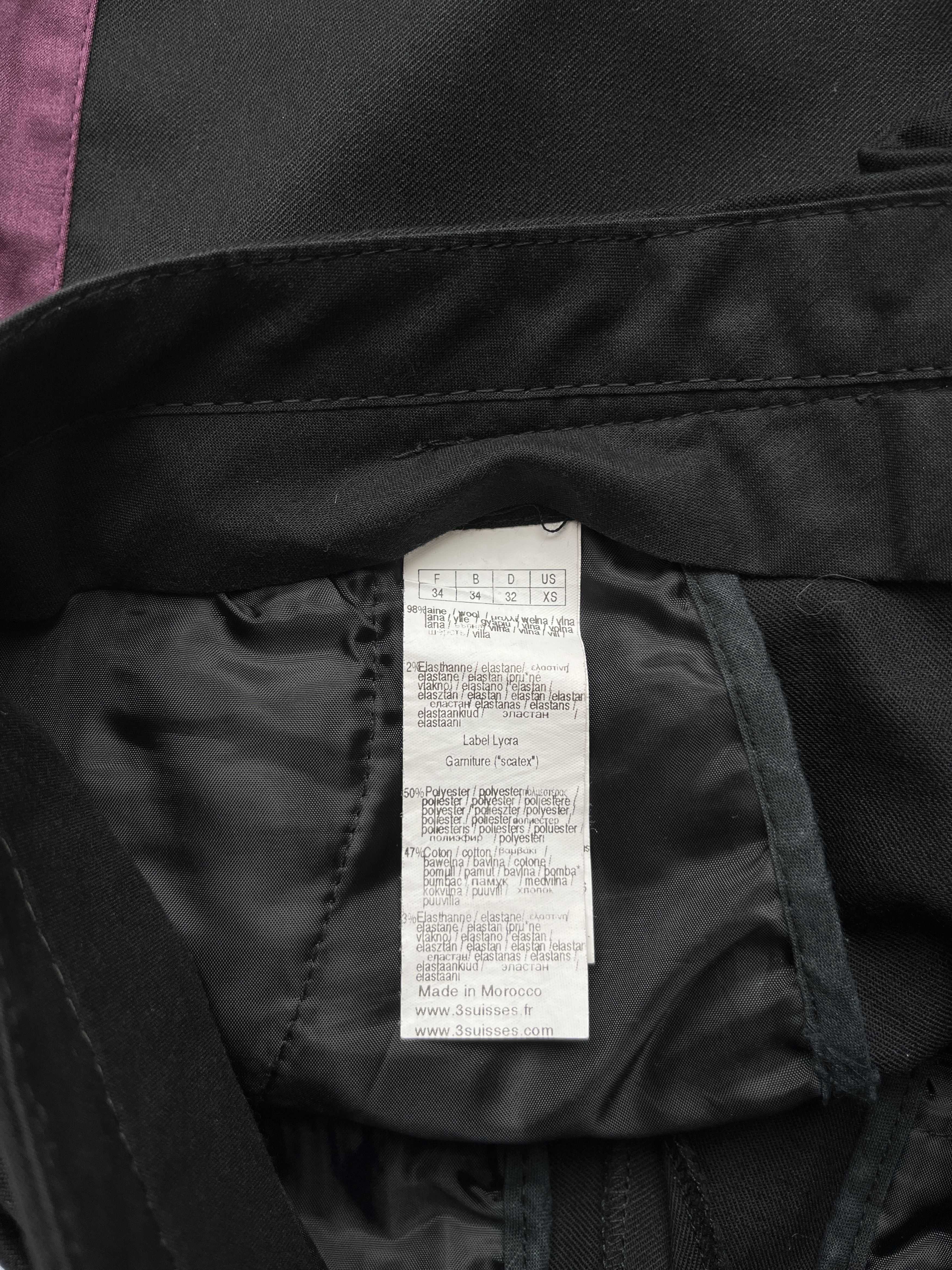 Veronique Branquinho ⚡️QUICK SALE⚡️Veronique Branquinho Black Wide Pants Size 26" / US 2 / IT 38 - 4 Thumbnail