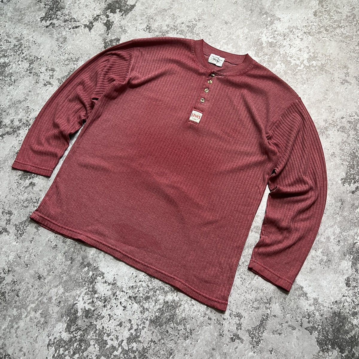 Levi's × Vintage Vintage Levi’s Long Sleeve T-Shirt Size US L / EU 52-54 / 3 - 3 Thumbnail