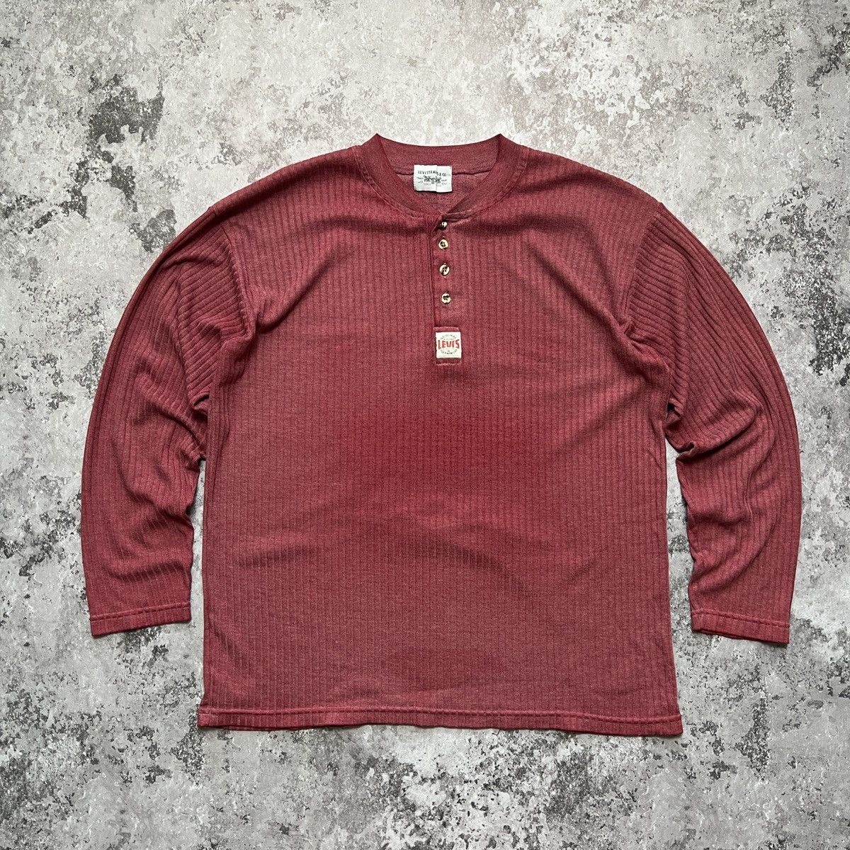 Levi's × Vintage Vintage Levi’s Long Sleeve T-Shirt Size US L / EU 52-54 / 3 - 1 Thumbnail