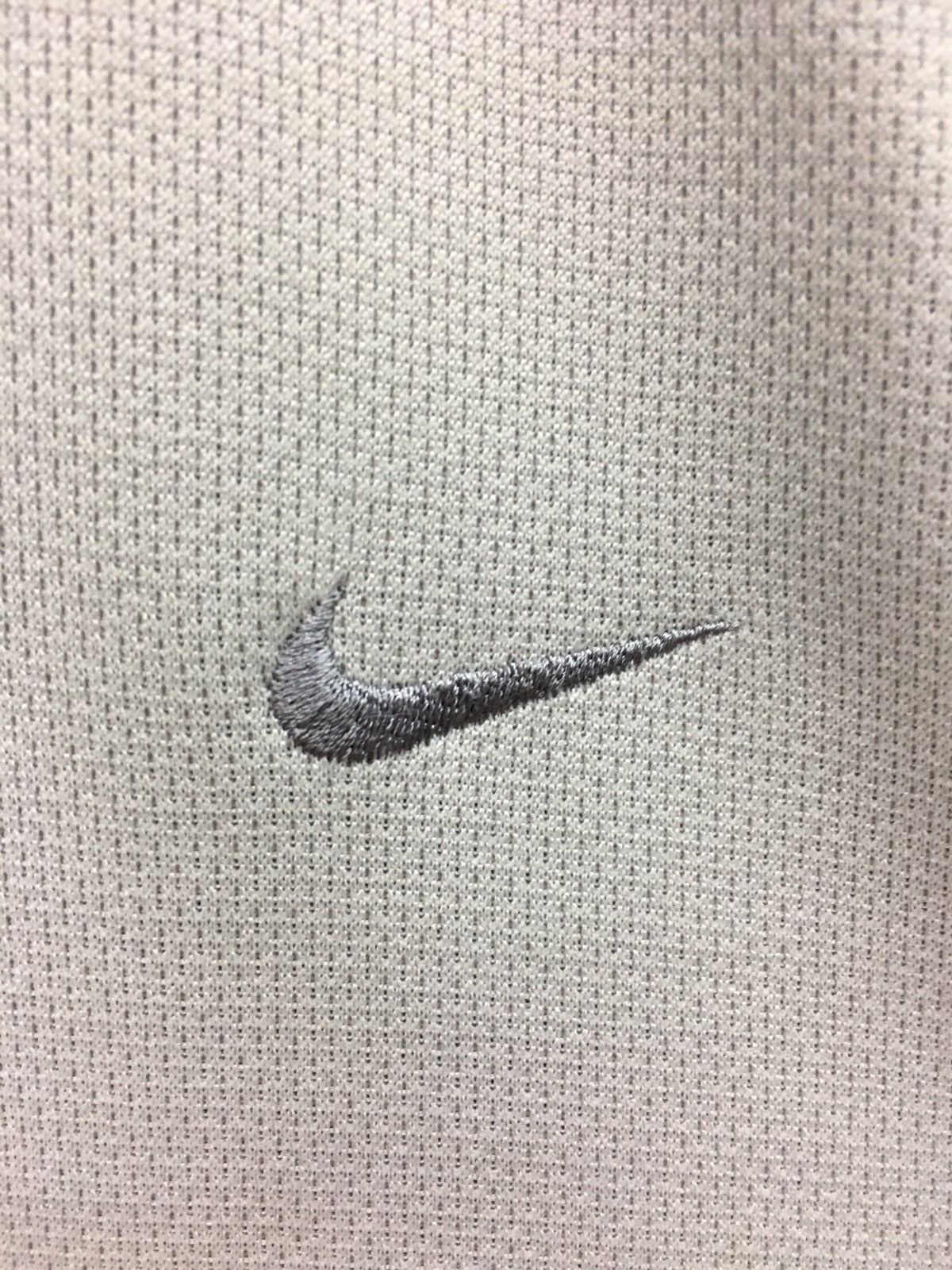 Nike × Vintage Vintage Nike Swoosh Small Logo Short Sleeve Track Top jacket Size US M / EU 48-50 / 2 - 4 Thumbnail