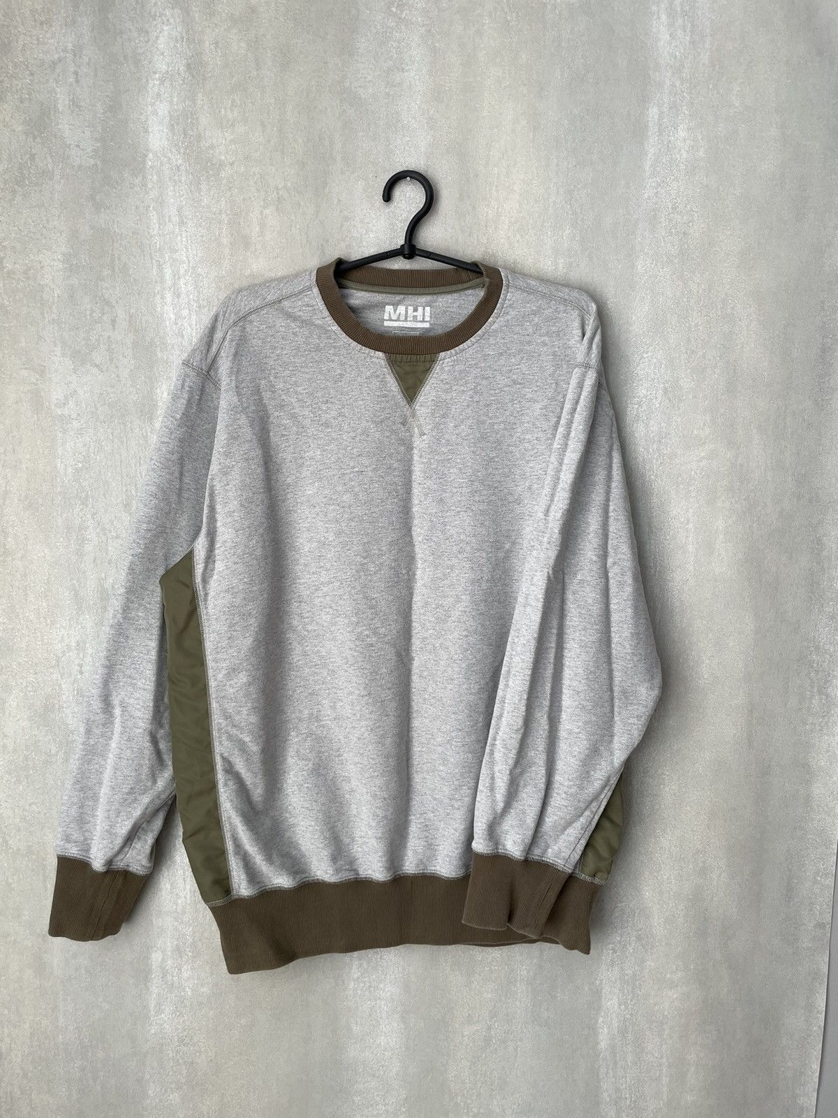 Maharishi MHI Japanese Brand Streetwear Nylon Sweatshirt