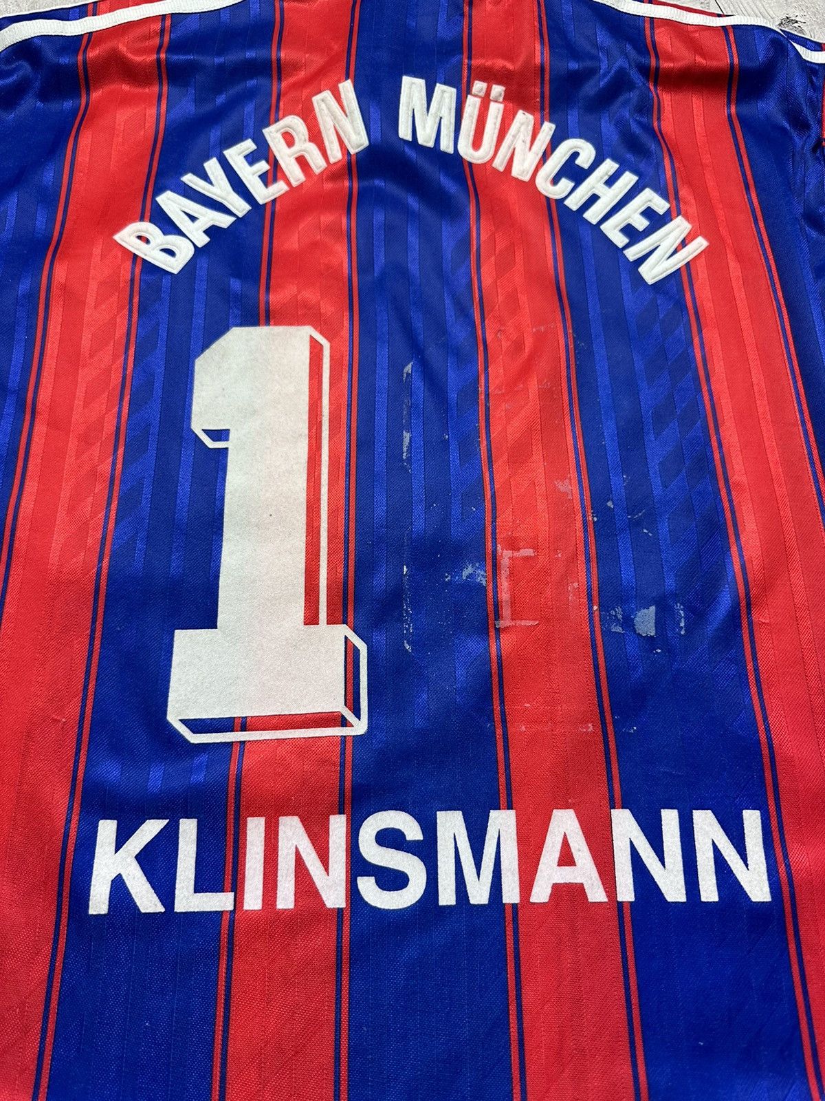 Adidas × Vintage Vintage adidas Bayern Munich soccer jersey 18 Klinsmann M Size US M / EU 48-50 / 2 - 9 Thumbnail