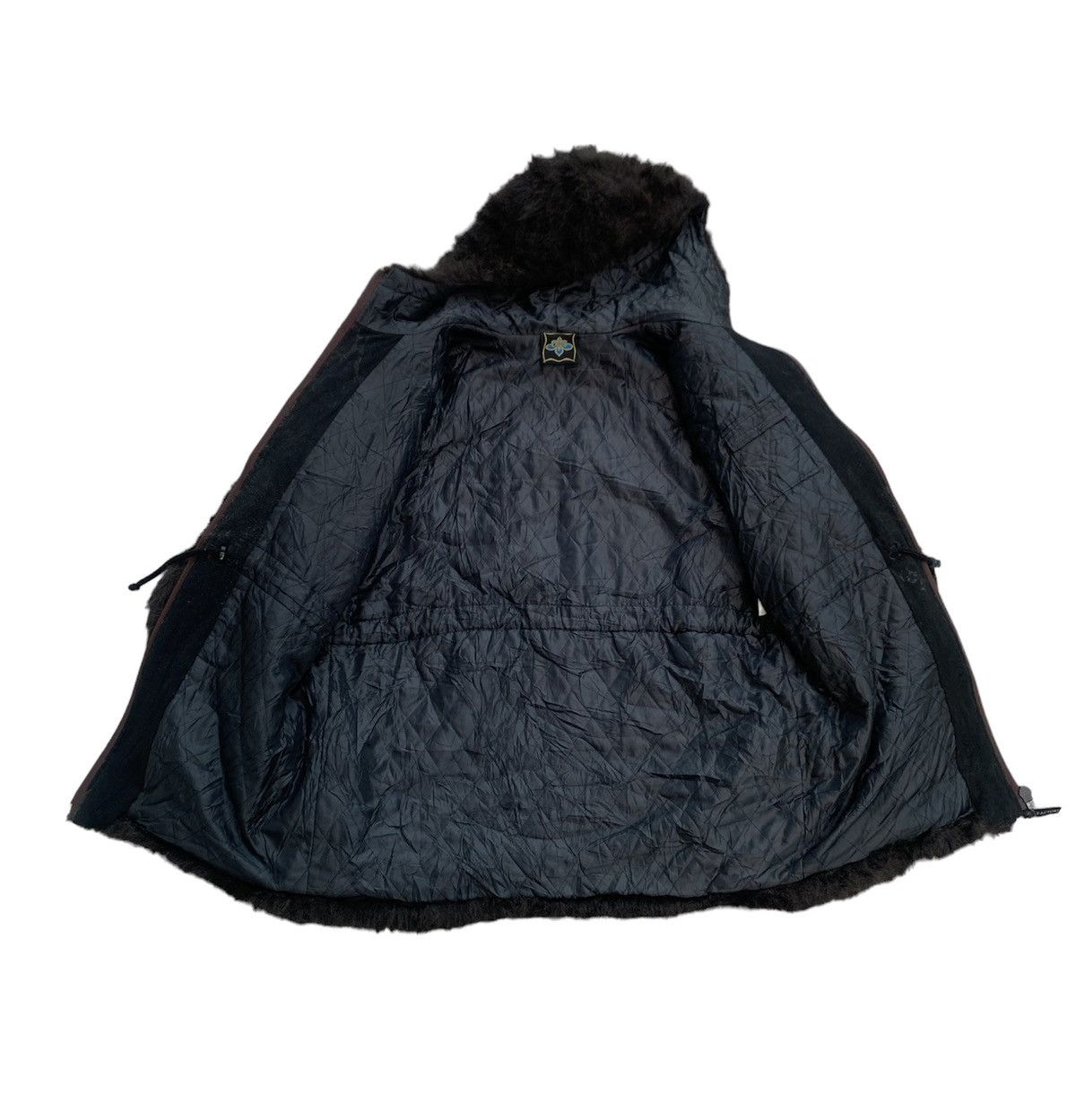If Six Was Nine Vintage Japanese Brand Dub Factory Faux Fur Jacket Size US L / EU 52-54 / 3 - 2 Thumbnail