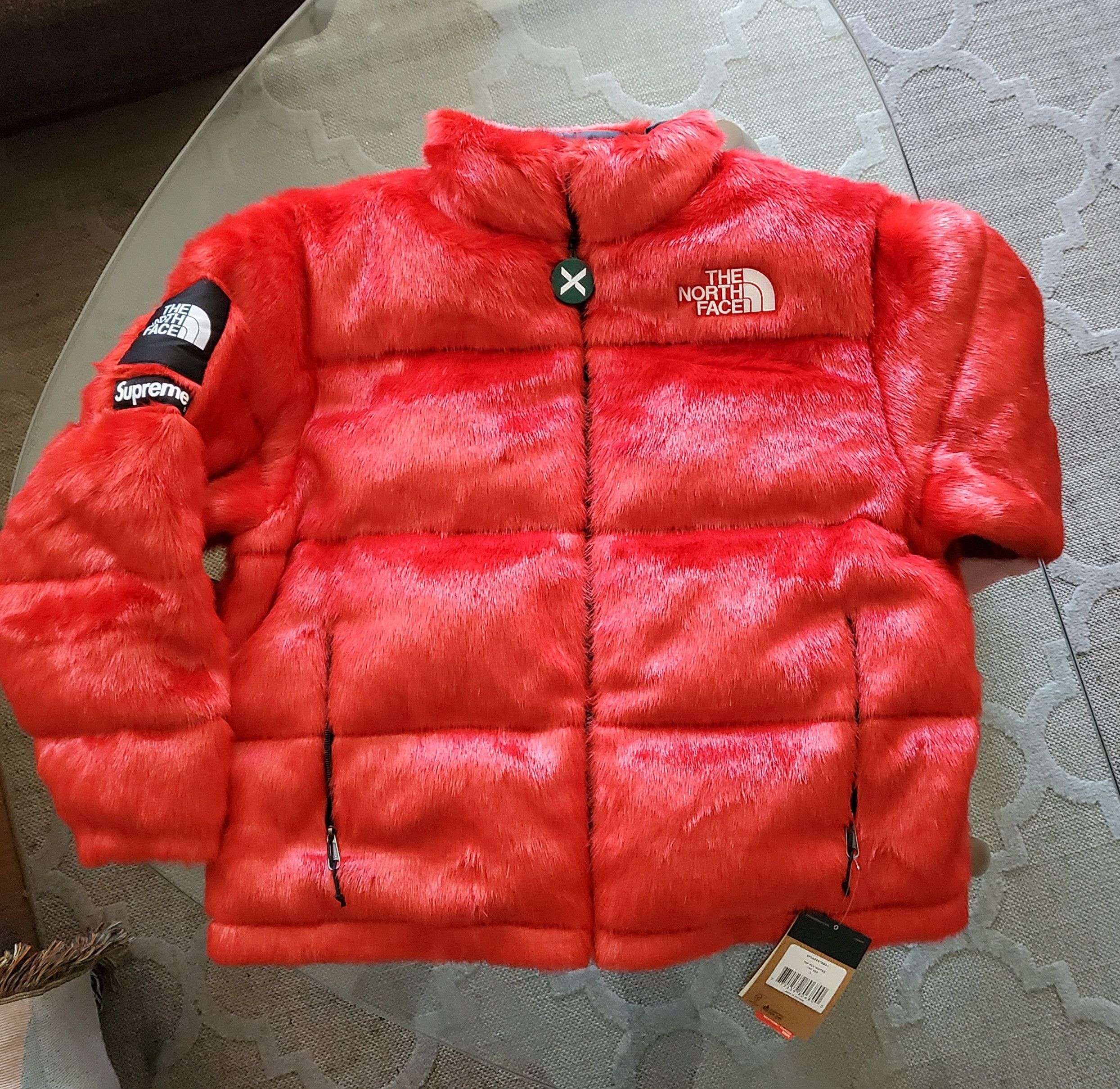 Supreme The North Face x Supreme Nuptse Faux Fur Jacket Large ...