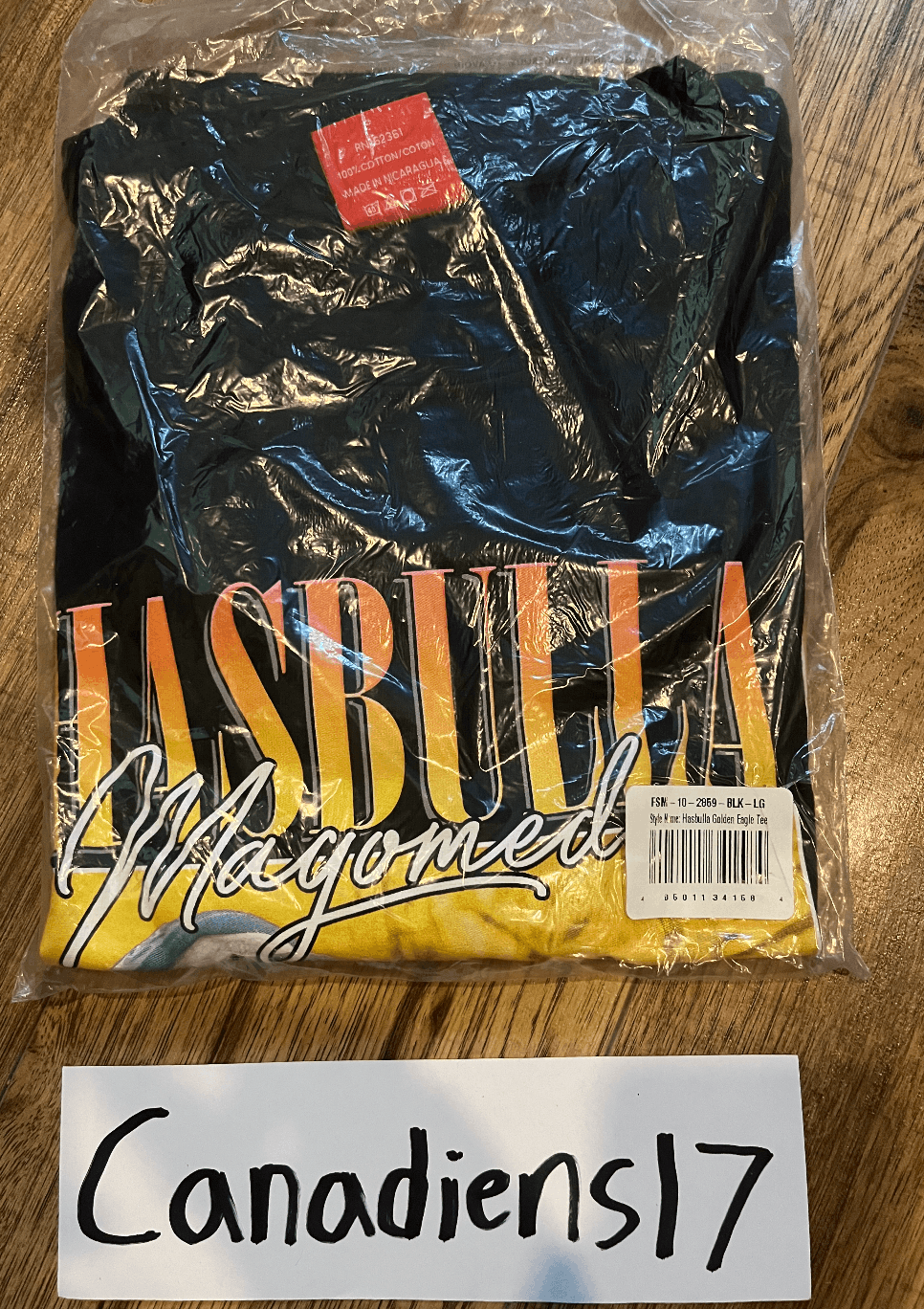 Full Send Full Send Hasbulla Golden Eagle Tee *BRAND NEW* Size US L / EU 52-54 / 3 - 2 Thumbnail