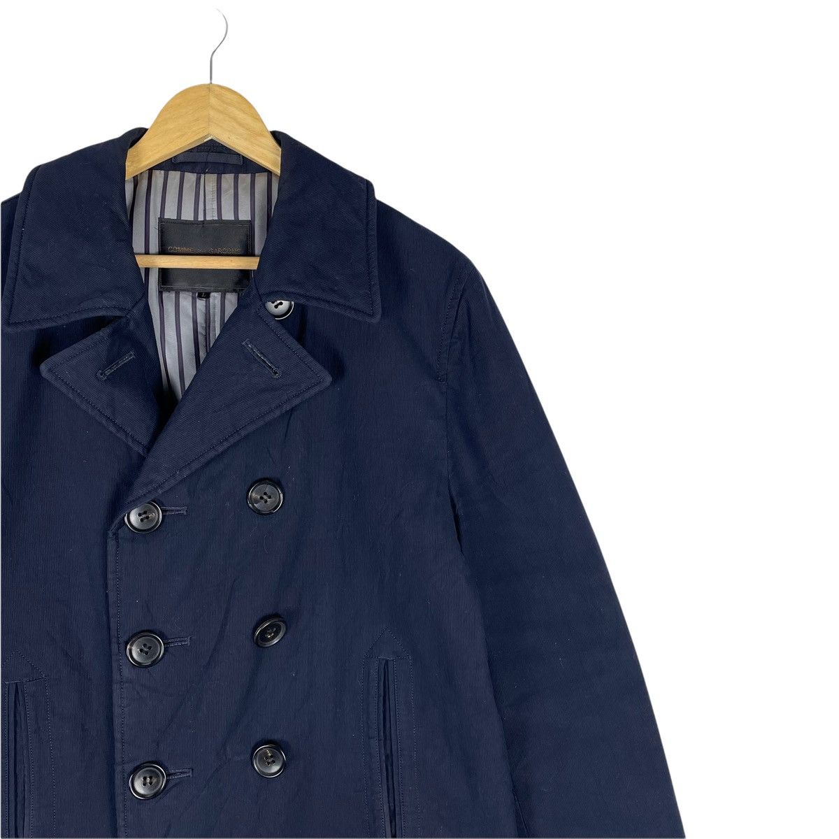 Comme des Garcons Homme 🌟CDGH AW2003 Double Breasted Jacket Size US L / EU 52-54 / 3 - 4 Thumbnail