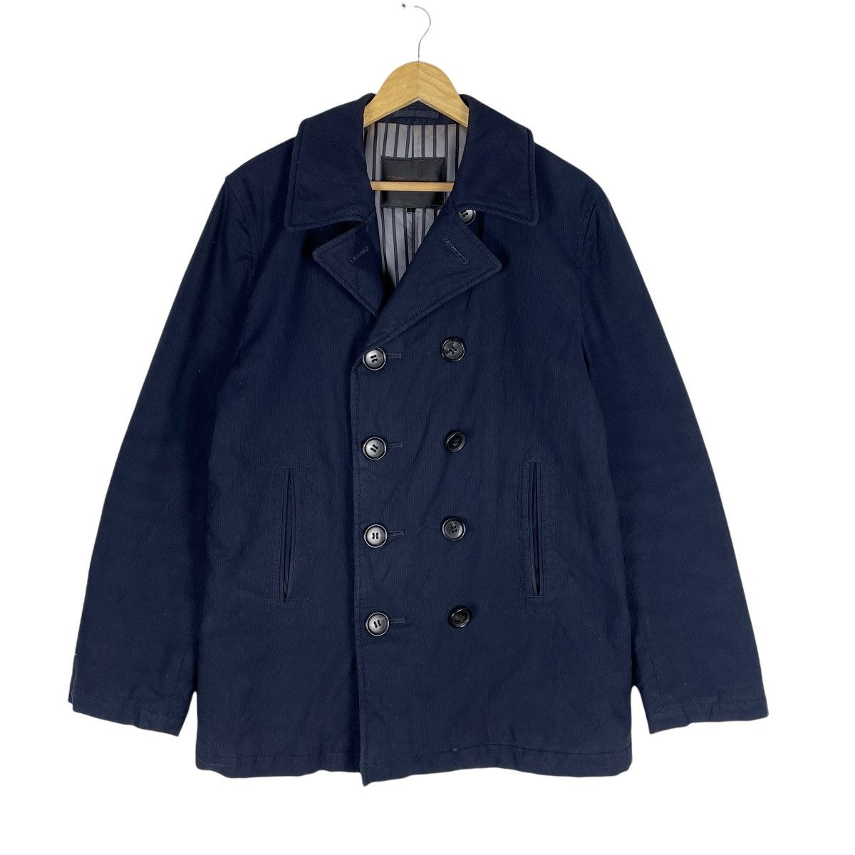 Comme des Garcons Homme 🌟CDGH AW2003 Double Breasted Jacket Size US L / EU 52-54 / 3 - 2 Thumbnail