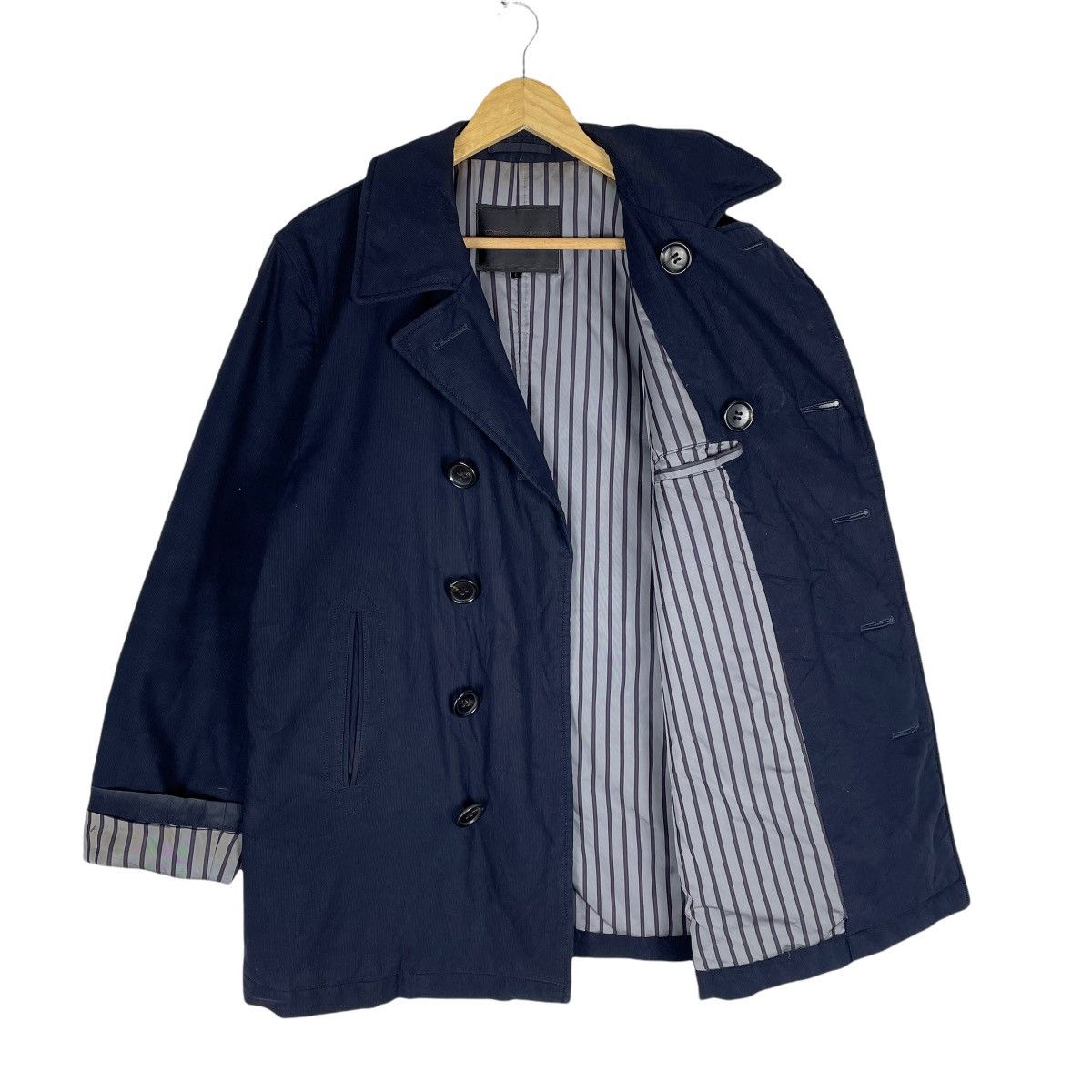 Comme des Garcons Homme 🌟CDGH AW2003 Double Breasted Jacket Size US L / EU 52-54 / 3 - 5 Thumbnail