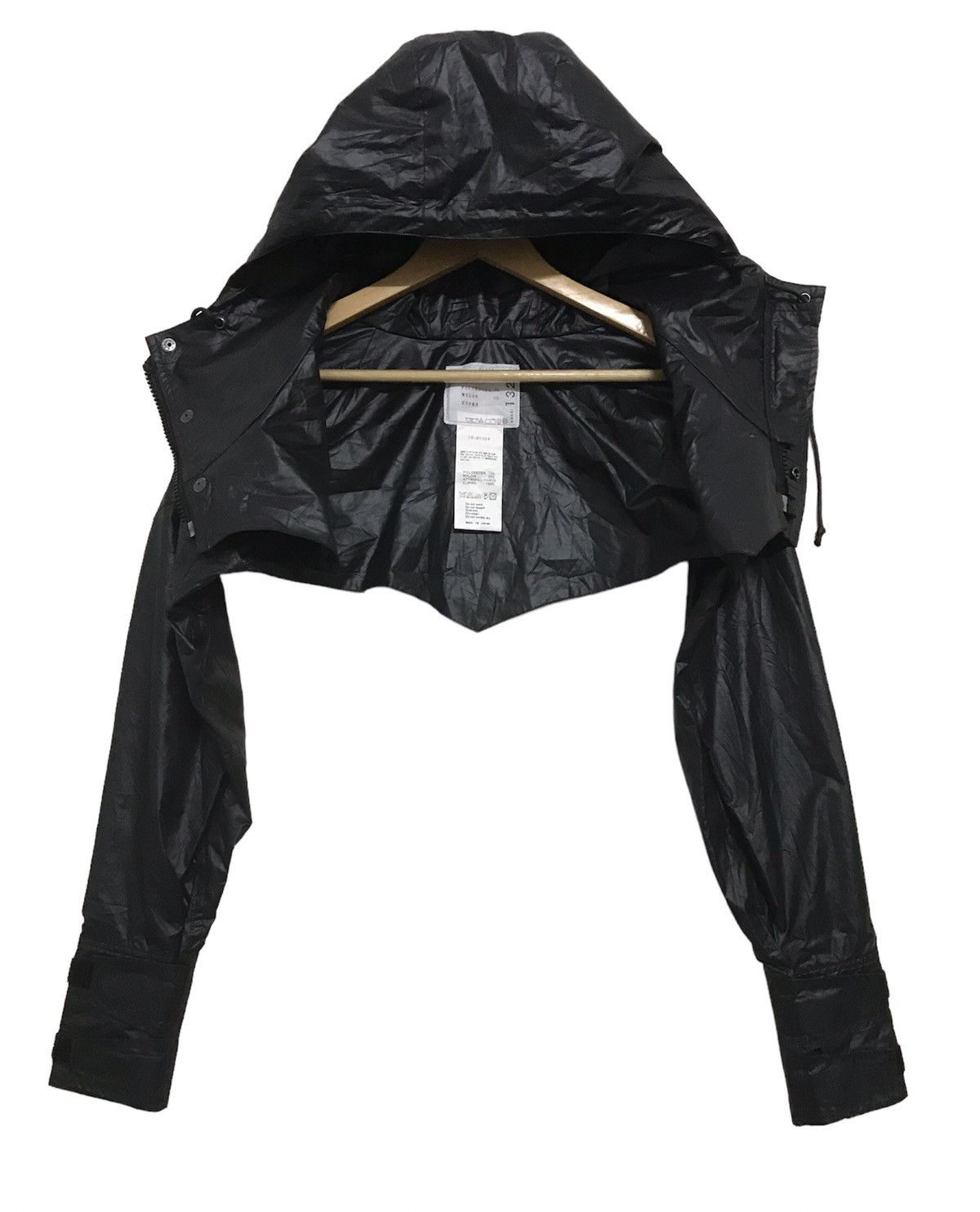 Sacai Sacai Hoodie Crop Zipper Crop Top Size S / US 4 / IT 40 - 4 Thumbnail