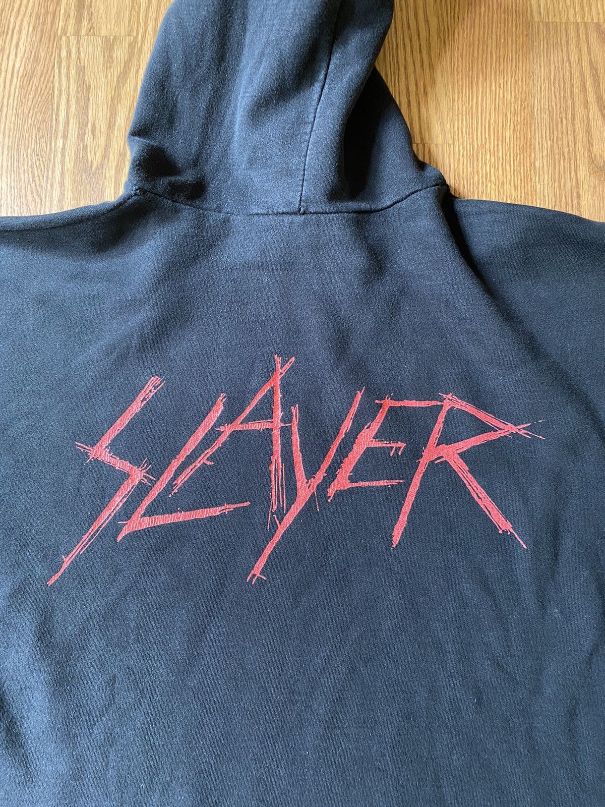 Band Tees Vintage Metal Band Slayer Hoodie Size US L / EU 52-54 / 3 - 5 Thumbnail