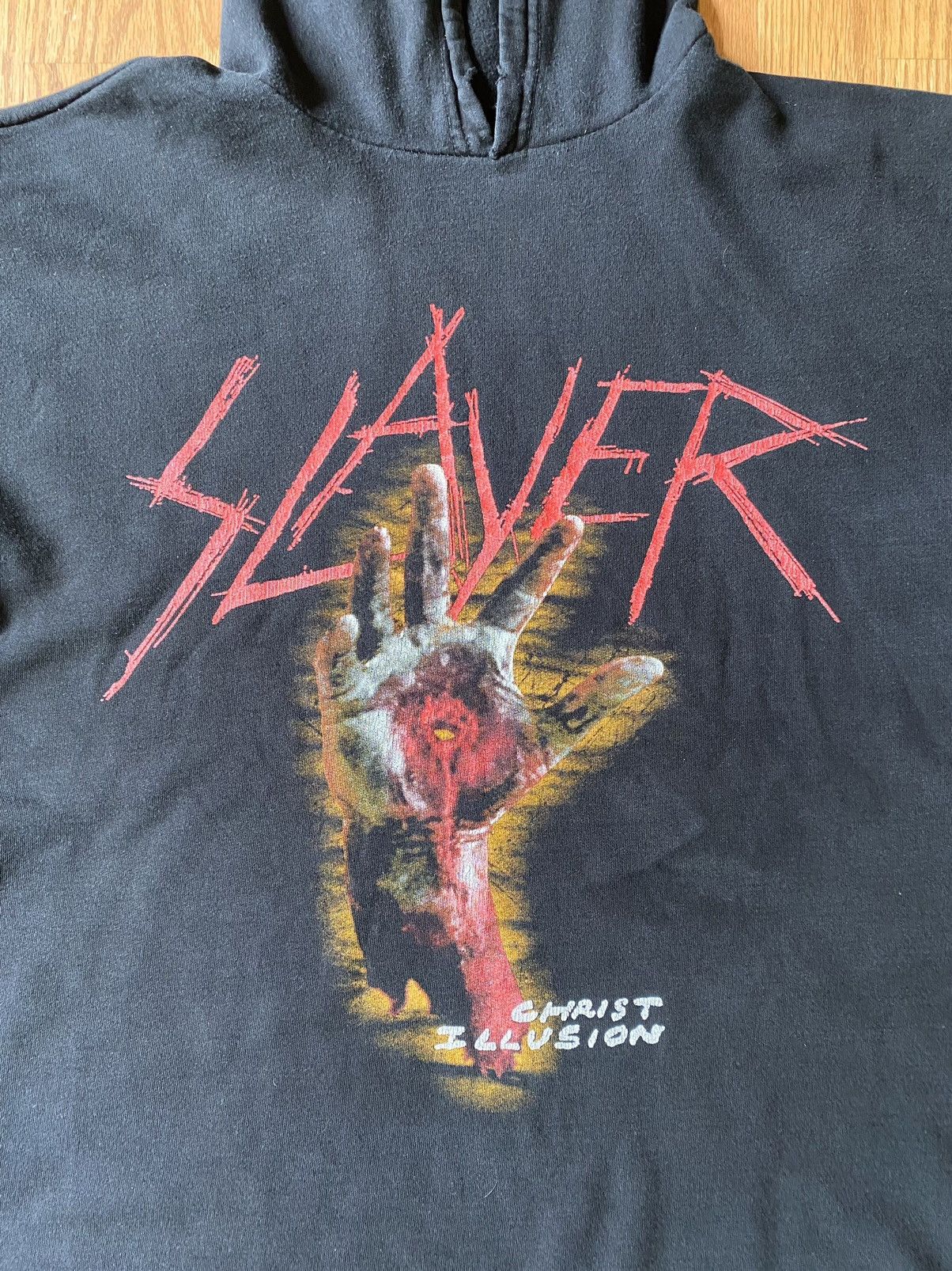 Band Tees Vintage Metal Band Slayer Hoodie Size US L / EU 52-54 / 3 - 2 Thumbnail