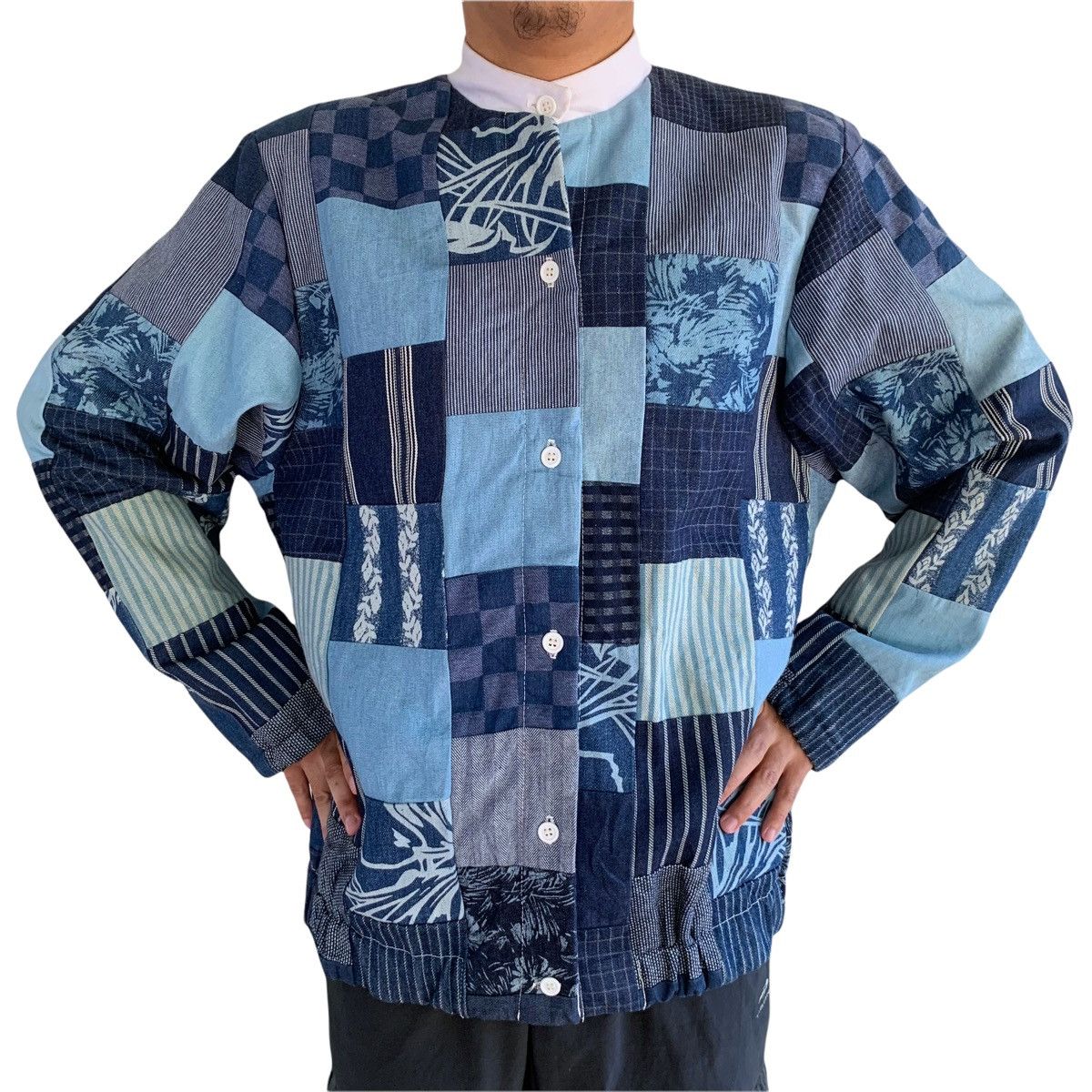 Other Kapital-Inspired Patchwork Marguerite Rubel Button Jacket Size US L / EU 52-54 / 3 - 7 Thumbnail