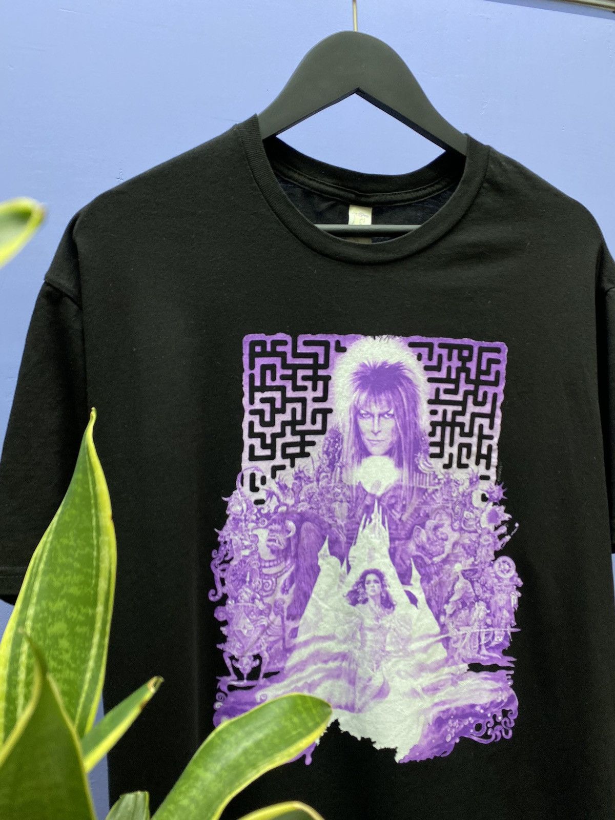 Band Tees Vintage 2000 Movie Labyrinth David Bowie Band T Shirt Size US XXL / EU 58 / 5 - 7 Thumbnail