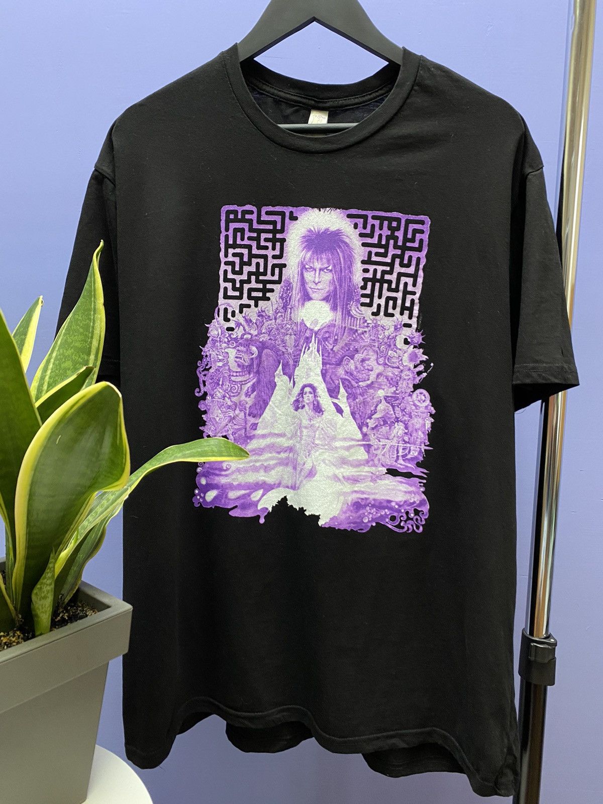 Band Tees Vintage 2000 Movie Labyrinth David Bowie Band T Shirt Size US XXL / EU 58 / 5 - 6 Thumbnail