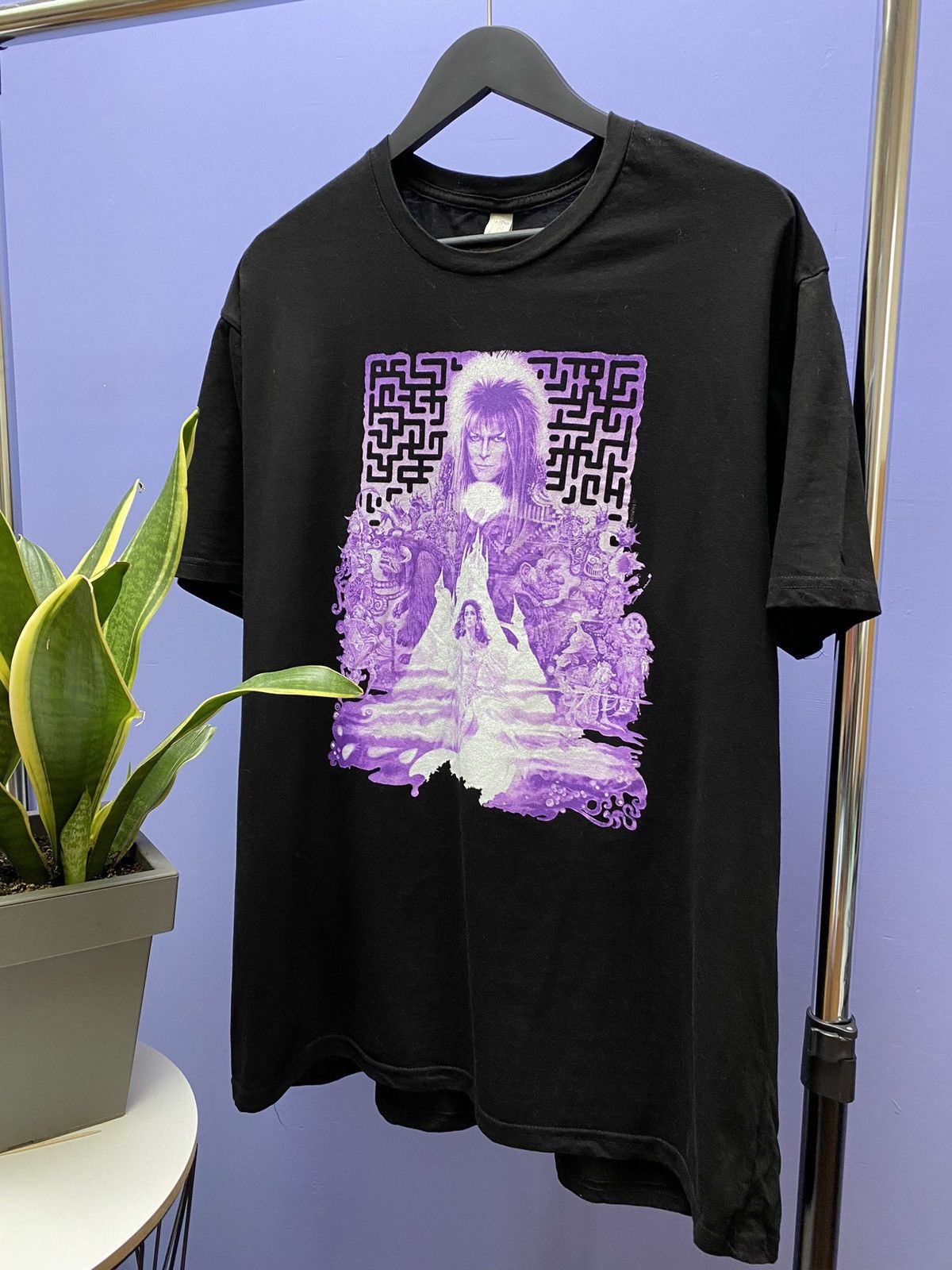 Band Tees Vintage 2000 Movie Labyrinth David Bowie Band T Shirt Size US XXL / EU 58 / 5 - 2 Thumbnail