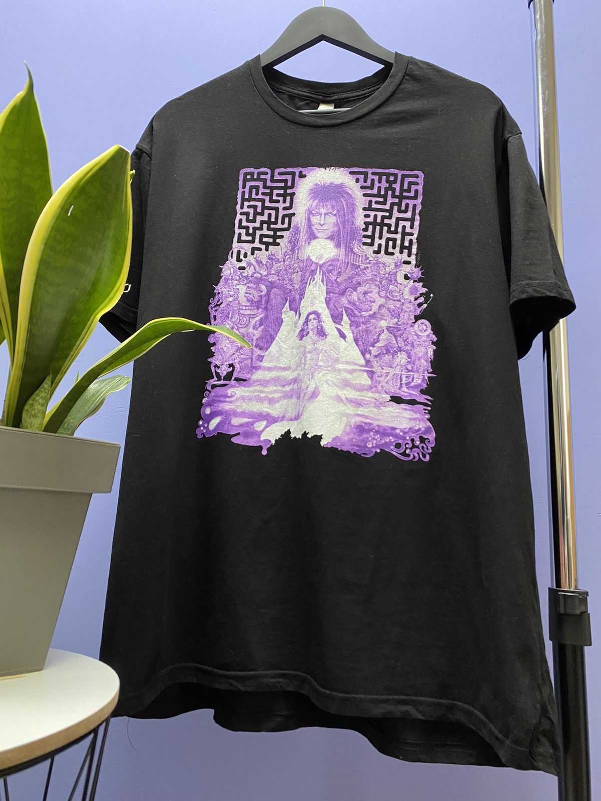Band Tees Vintage 2000 Movie Labyrinth David Bowie Band T Shirt Size US XXL / EU 58 / 5 - 4 Thumbnail
