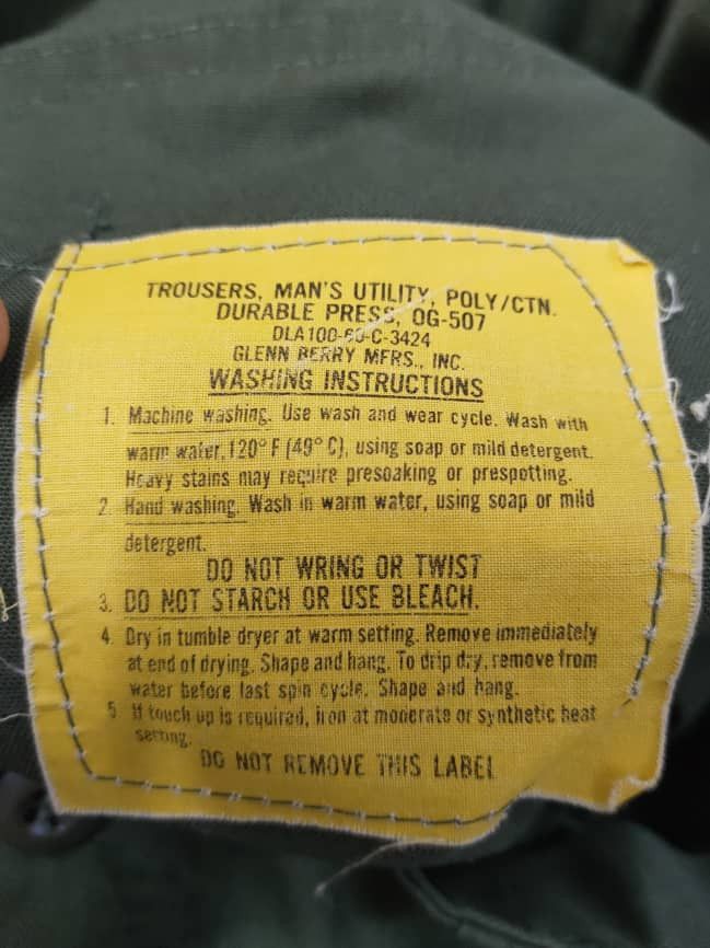 Vintage Vintage Military Trouser Size US 27 - 7 Thumbnail