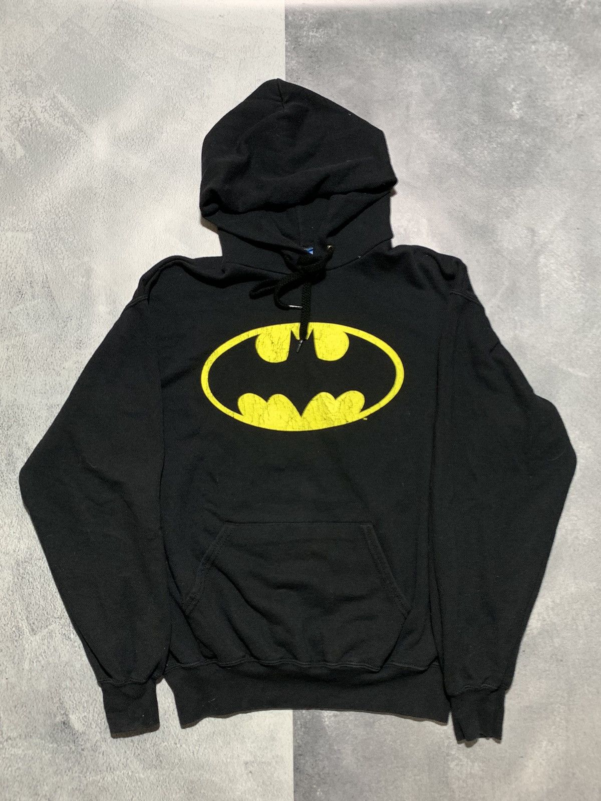 DC Comics × Vintage Vintage Y2K Batman DC hoodie big logo streetwear size M Size US M / EU 48-50 / 2 - 1 Thumbnail